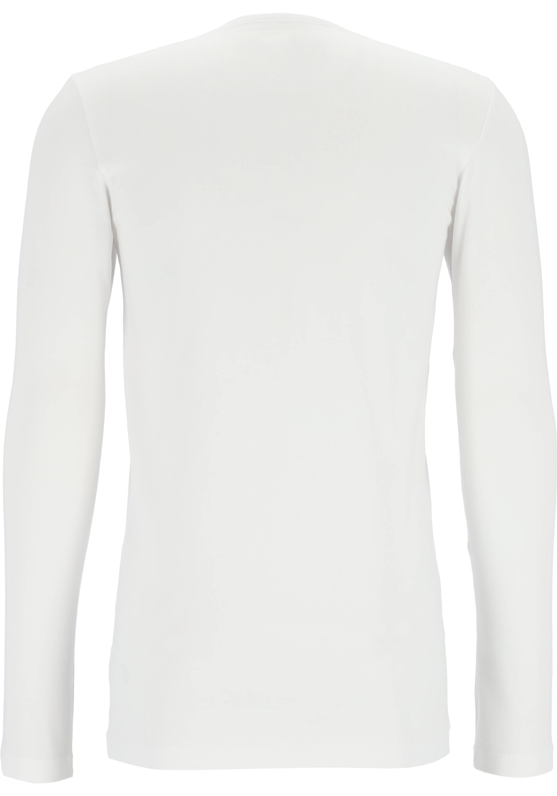 3-4007065794444-SCHIESSER_173812100_TS_wit_4foto_HR SCHIESSER 95/5 Originals T-shirt (1-pack), O-hals lange mouw, wit