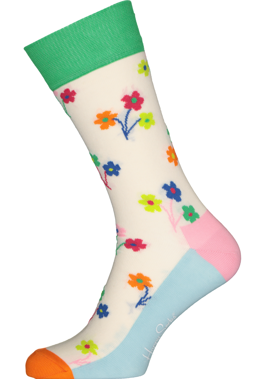 2-7333102504651_happy_socks_HR Happy Socks Flower Socks Gift Set (3-pack), gekleurde bloemenzee