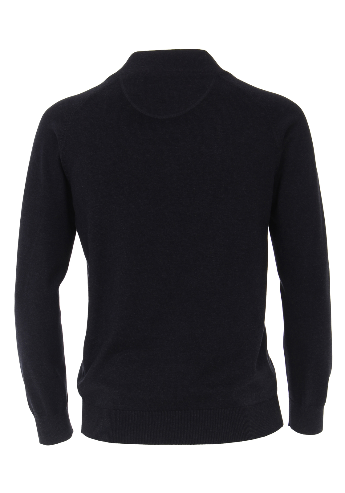 2-4060031641470-casa-moda-vest_HR CASA MODA heren vest katoen, met rits, donkerblauw