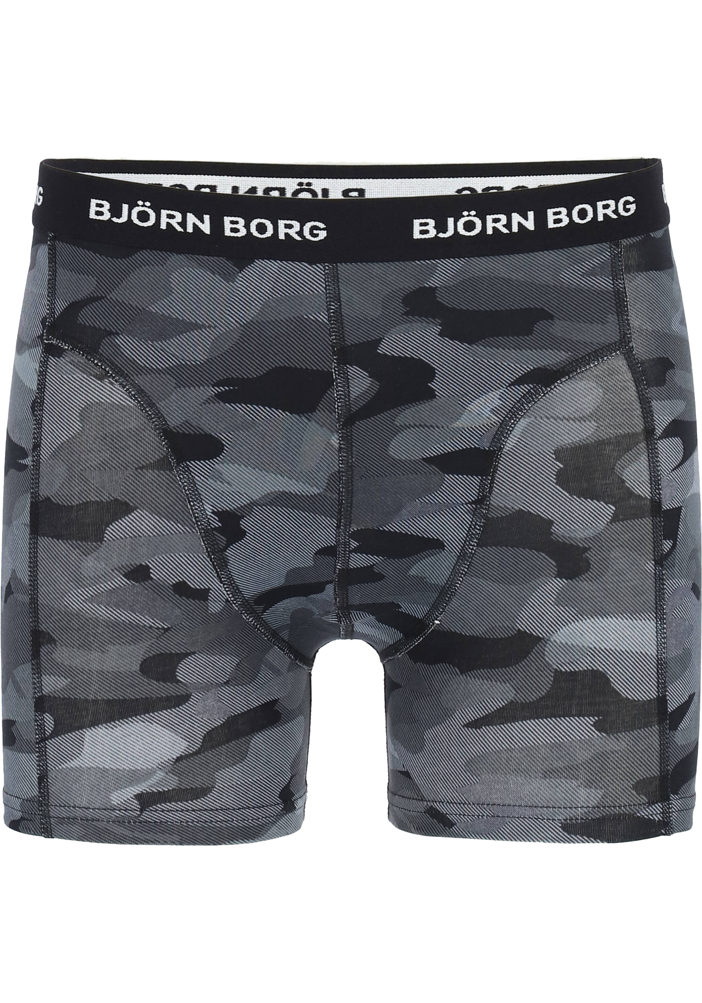 Bjorn Borg boxershorts Essential (3-pack), heren boxers normale lengte, zwart Black beauty