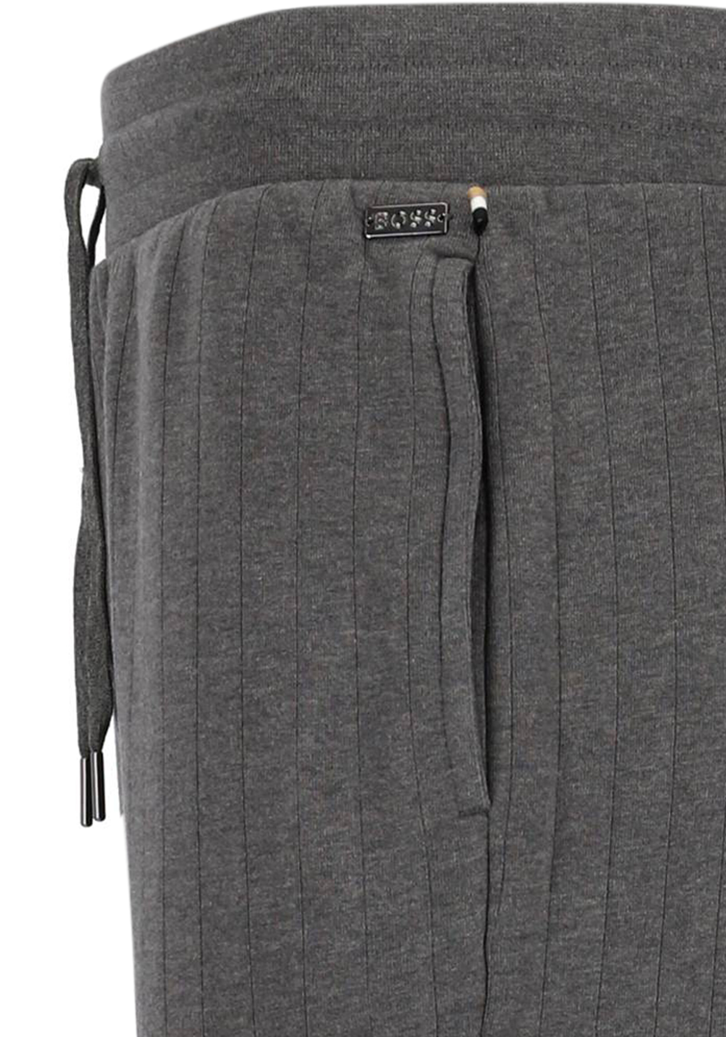 BOSS Heritage Pants, heren pyjama- of loungebroek, middengrijs