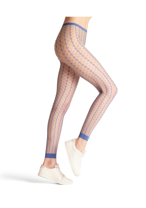 FALKE Paradise Net dames legging, smoky blue FALKE Paradise Net dames legging, smoky blue