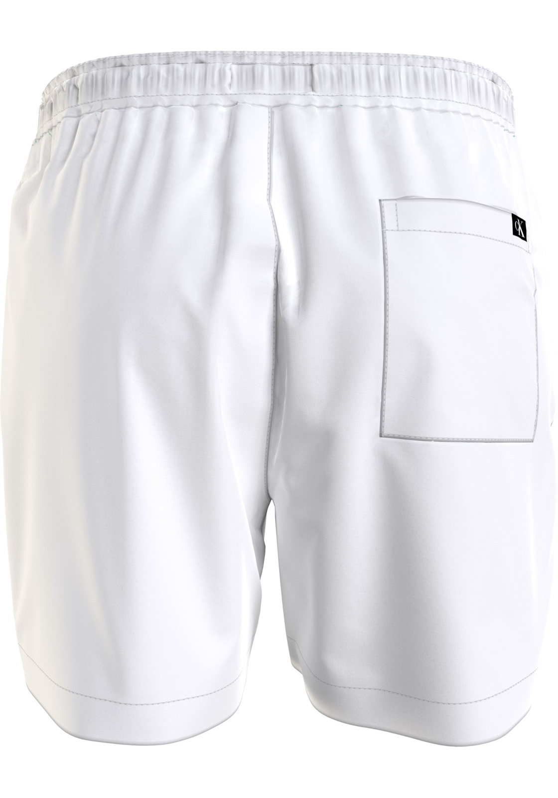 image_3_KM0KM01003YCD_B_C4177wid2000amphei2000ampop_usm1710 Calvin Klein Medium Drawstring swimshort, heren zwembroek, wit