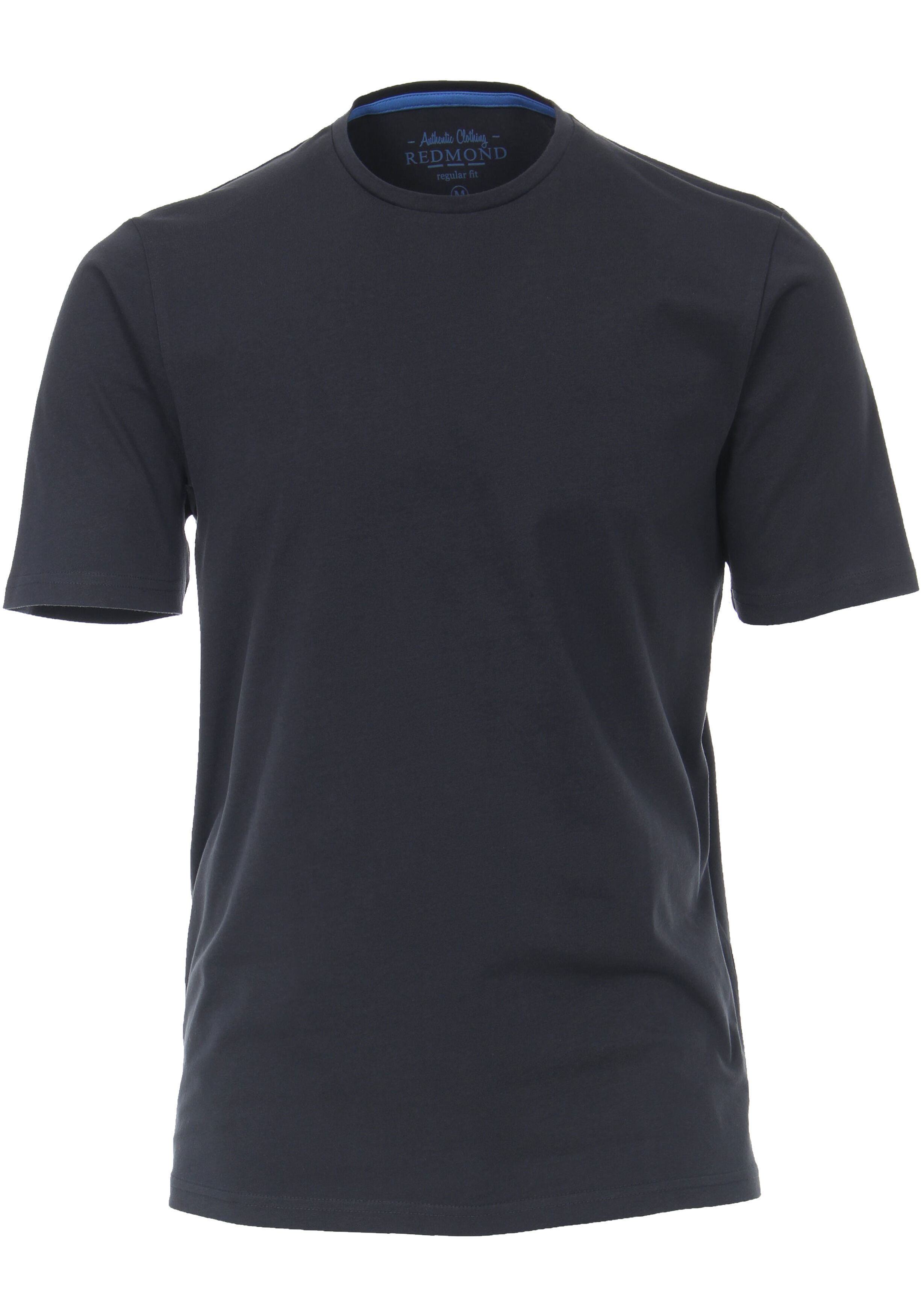 Redmond regular fit T-shirt, korte mouw O-hals, blauw