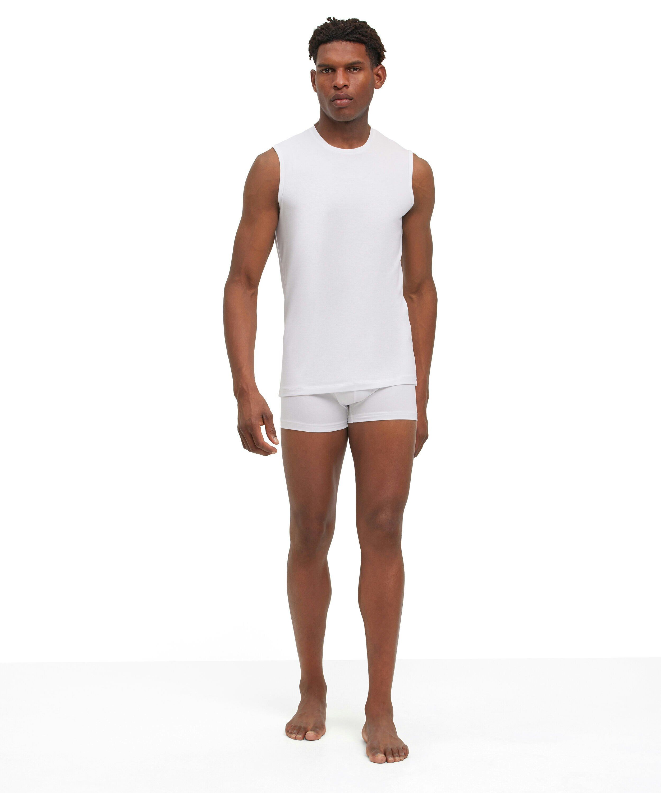 FALKE 2-pack heren top Daily Comfort, singlet, wit (white)