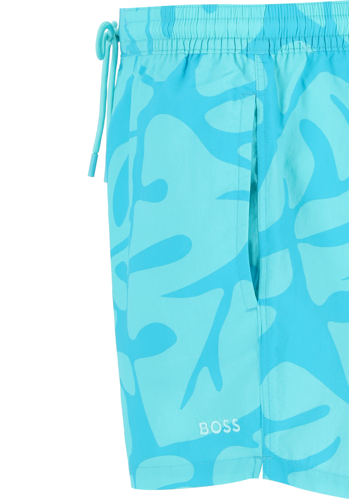 05-4063541045103-Hugo_Boss-HB_ZB_turquoise__50515729442_4fotos_HR HUGO BOSS Bari swim shorts, heren zwembroek, turquoise dessin