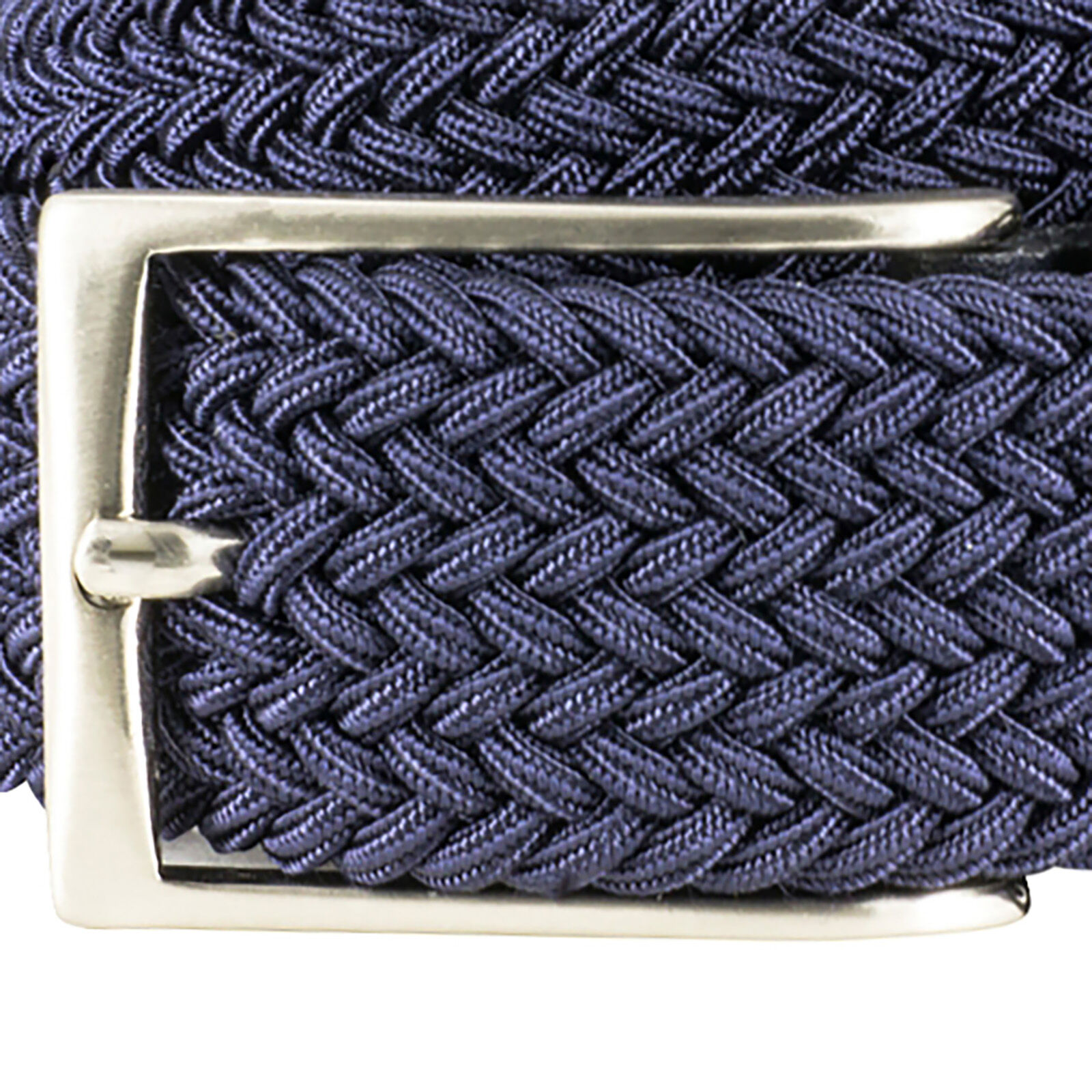 LINDENMANN elastische heren riem, marine