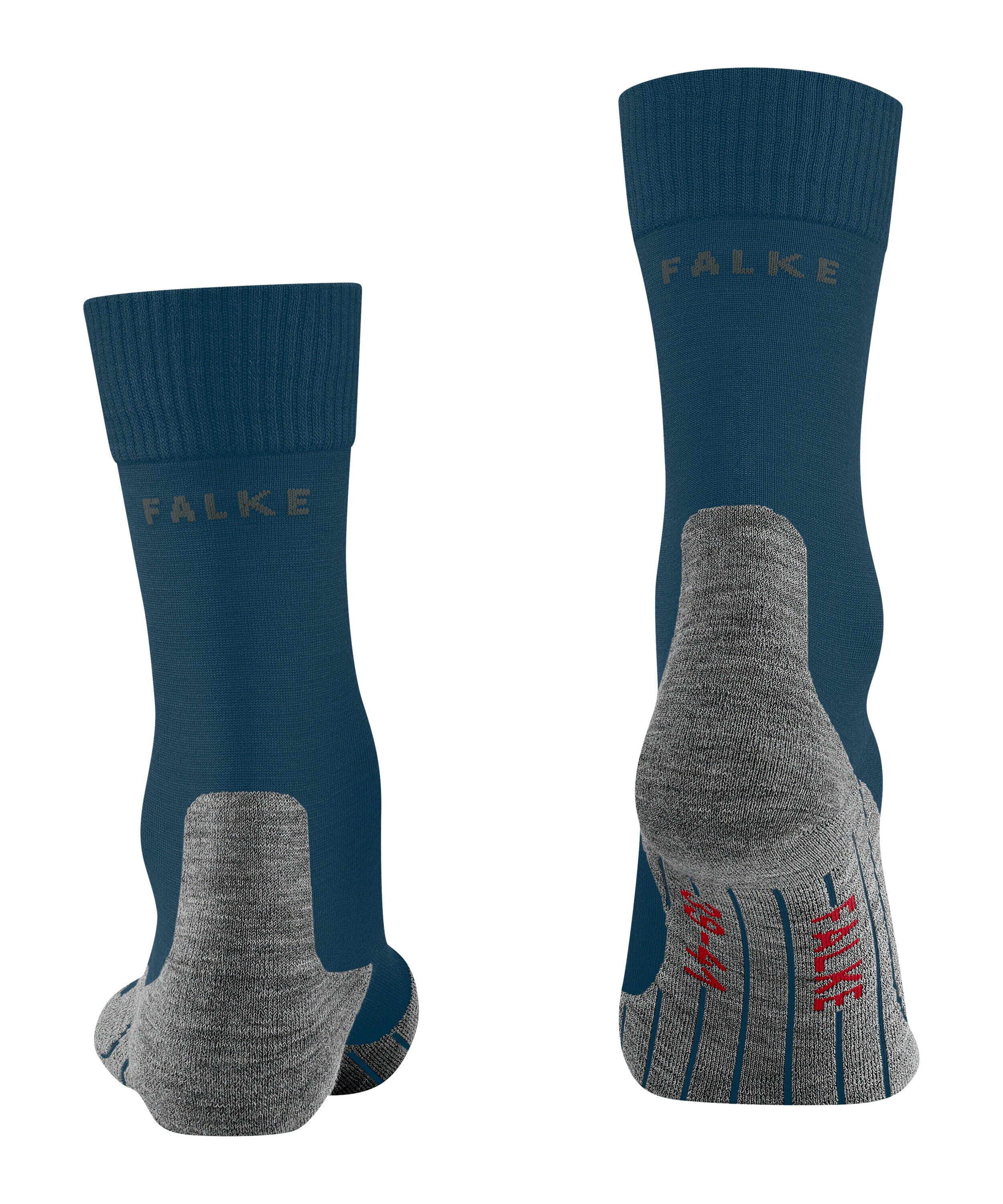 FALKE TK5 Wander heren trekking sokken, blauw (blue pond)