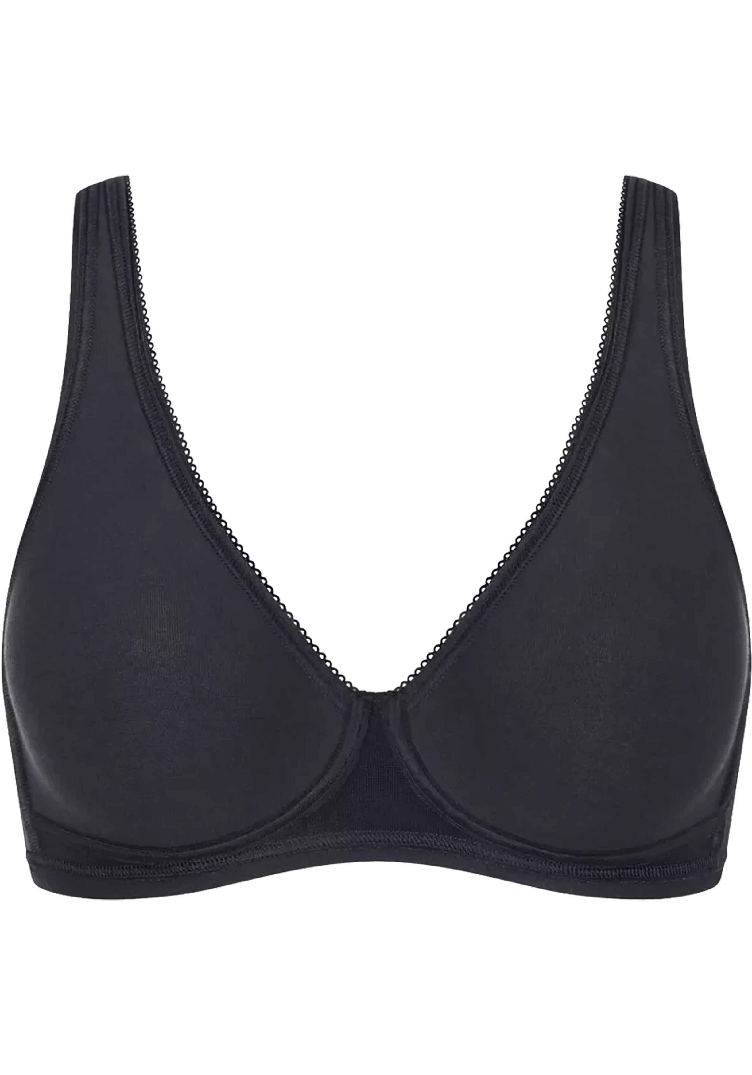 Sloggi Women Basic+ Soft Bra, BH, zwart