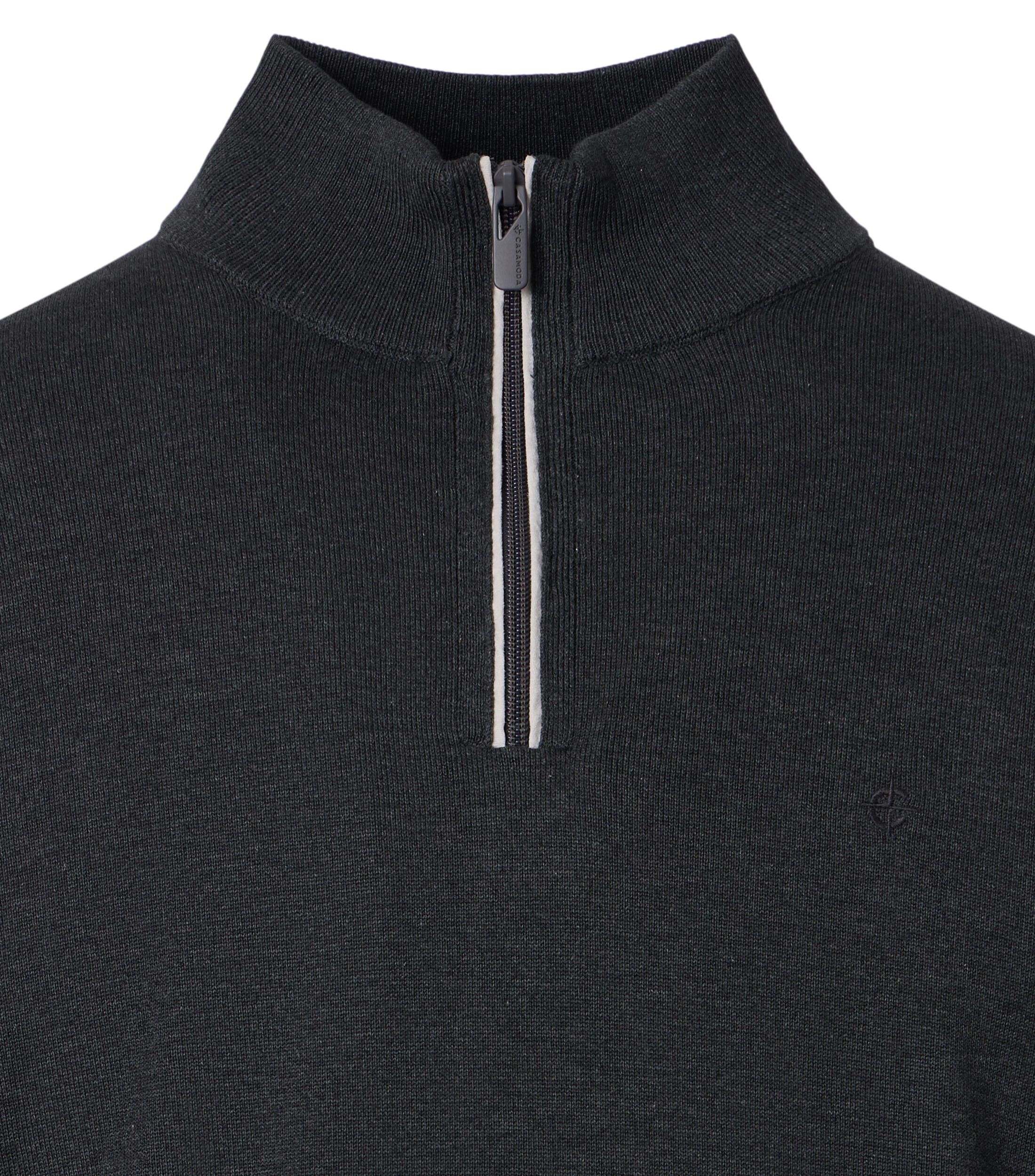 CASA MODA comfort fit schipperstrui, antracietgrijs