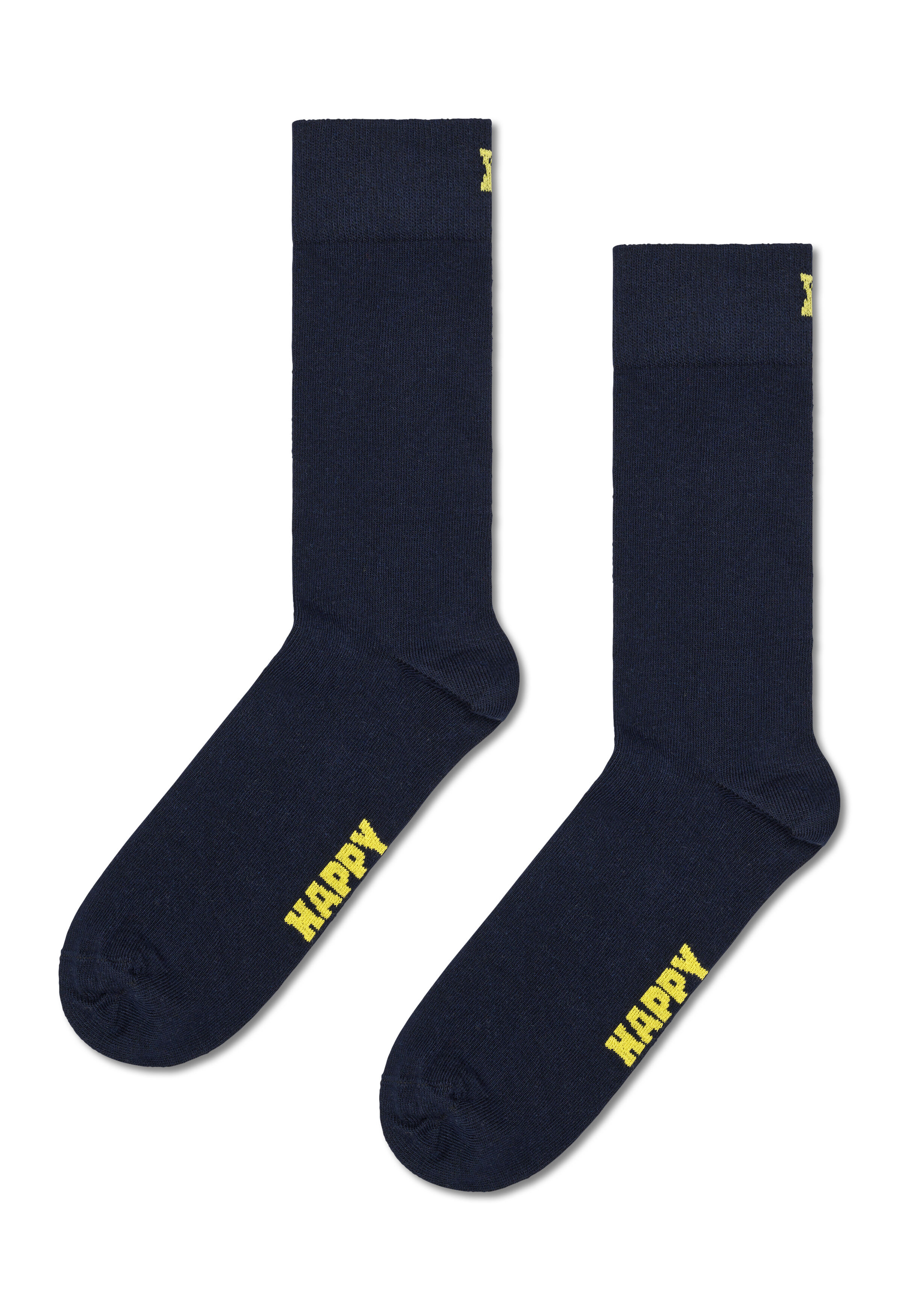 Happy Socks Navy Socks Gift Set (3-pack), unisex sokken in cadeauverpakking, navy