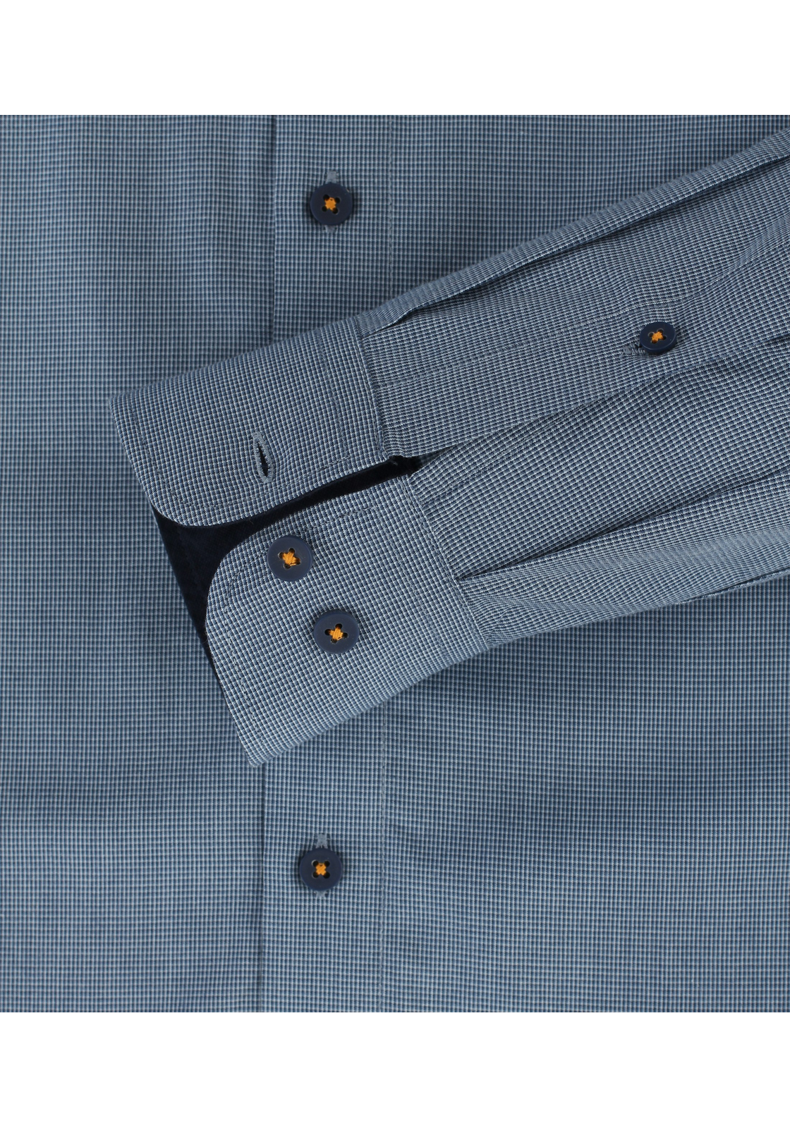 Redmond comfort fit overhemd, popeline, blauw geruit Redmond comfort fit overhemd, popeline, blauw geruit