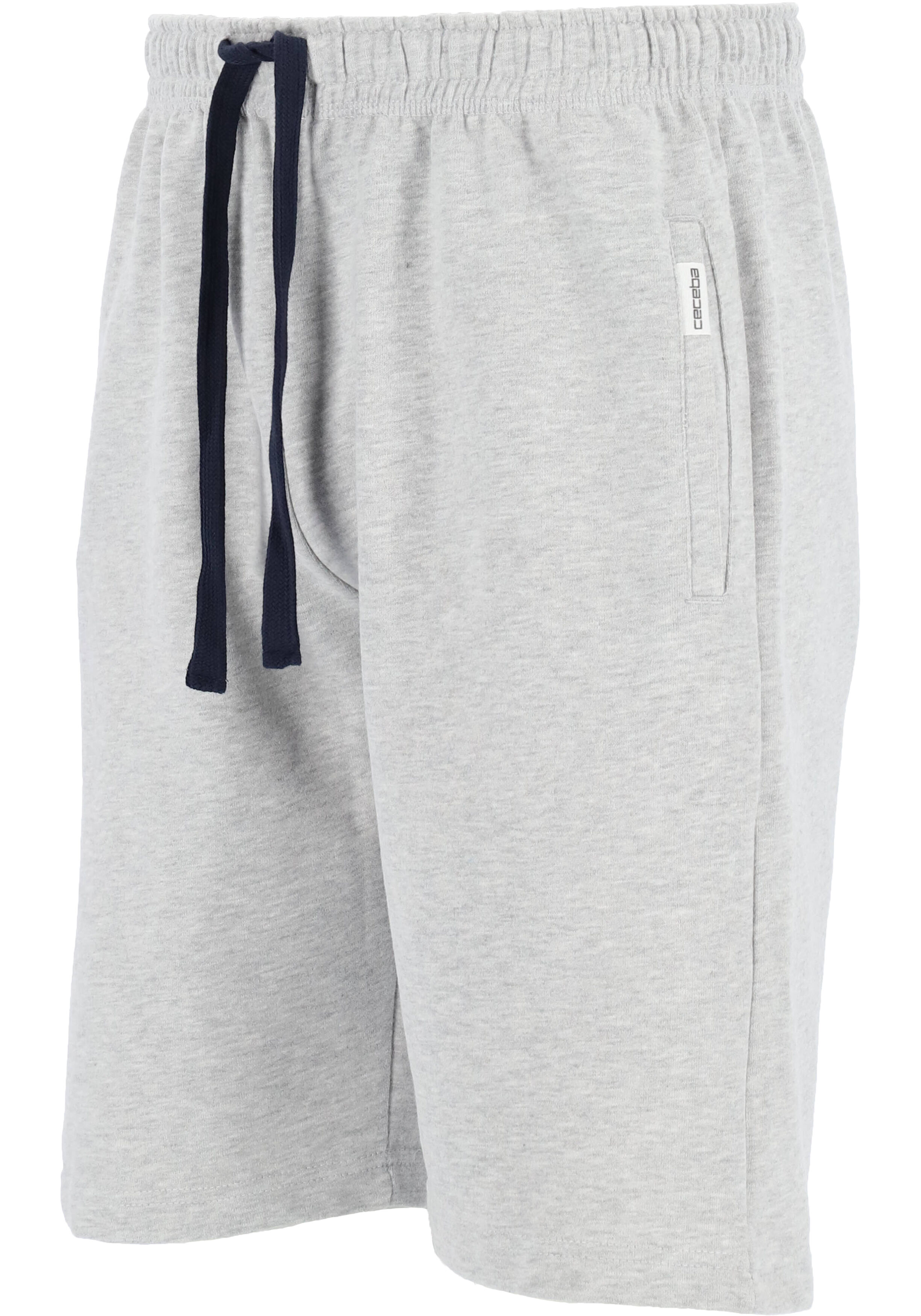 Ceceba heren joggingbroek kort (dik), grijs