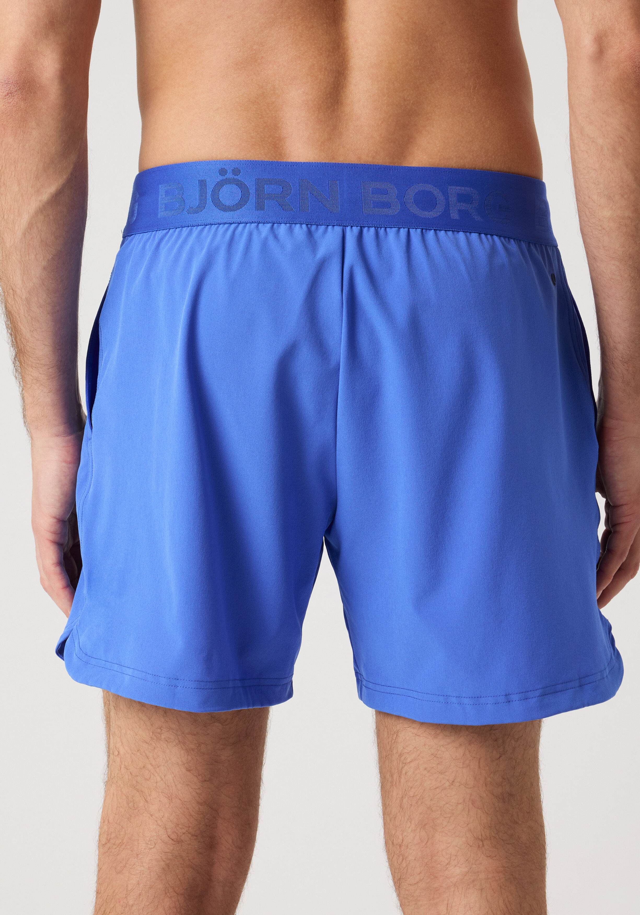 Bjorn Borg 6Inch Shorts, heren sportbroek kort, blauw