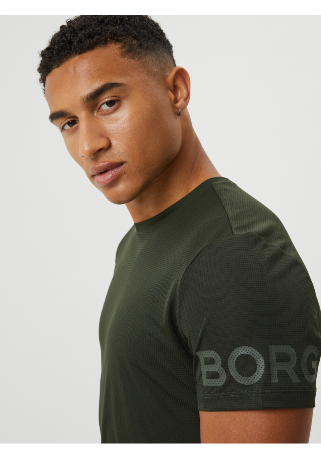 image_5_10001611_GN002_4 Bjorn Borg light T-shirt, donkergroen