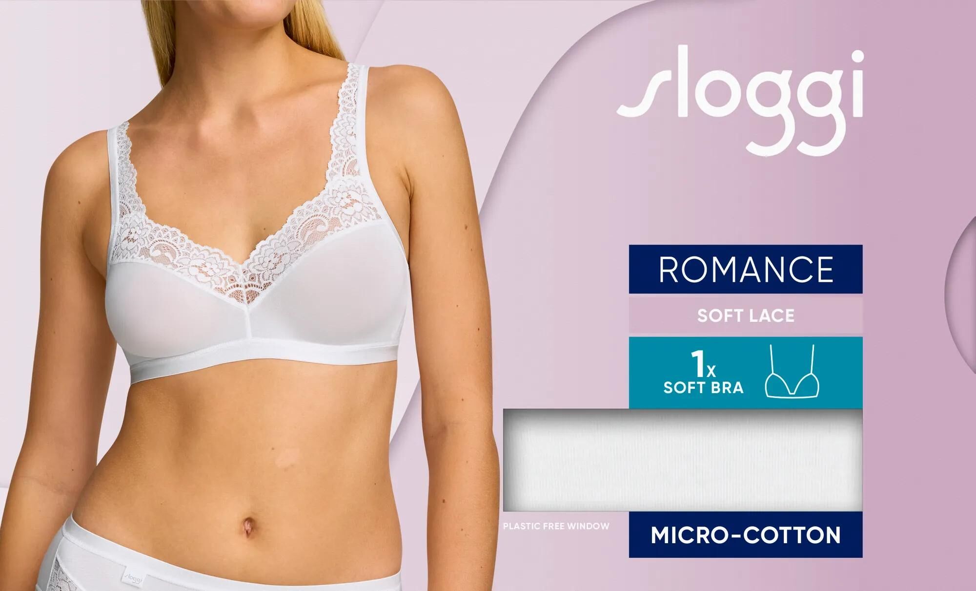 Sloggi Women Romance SI, BH, wit