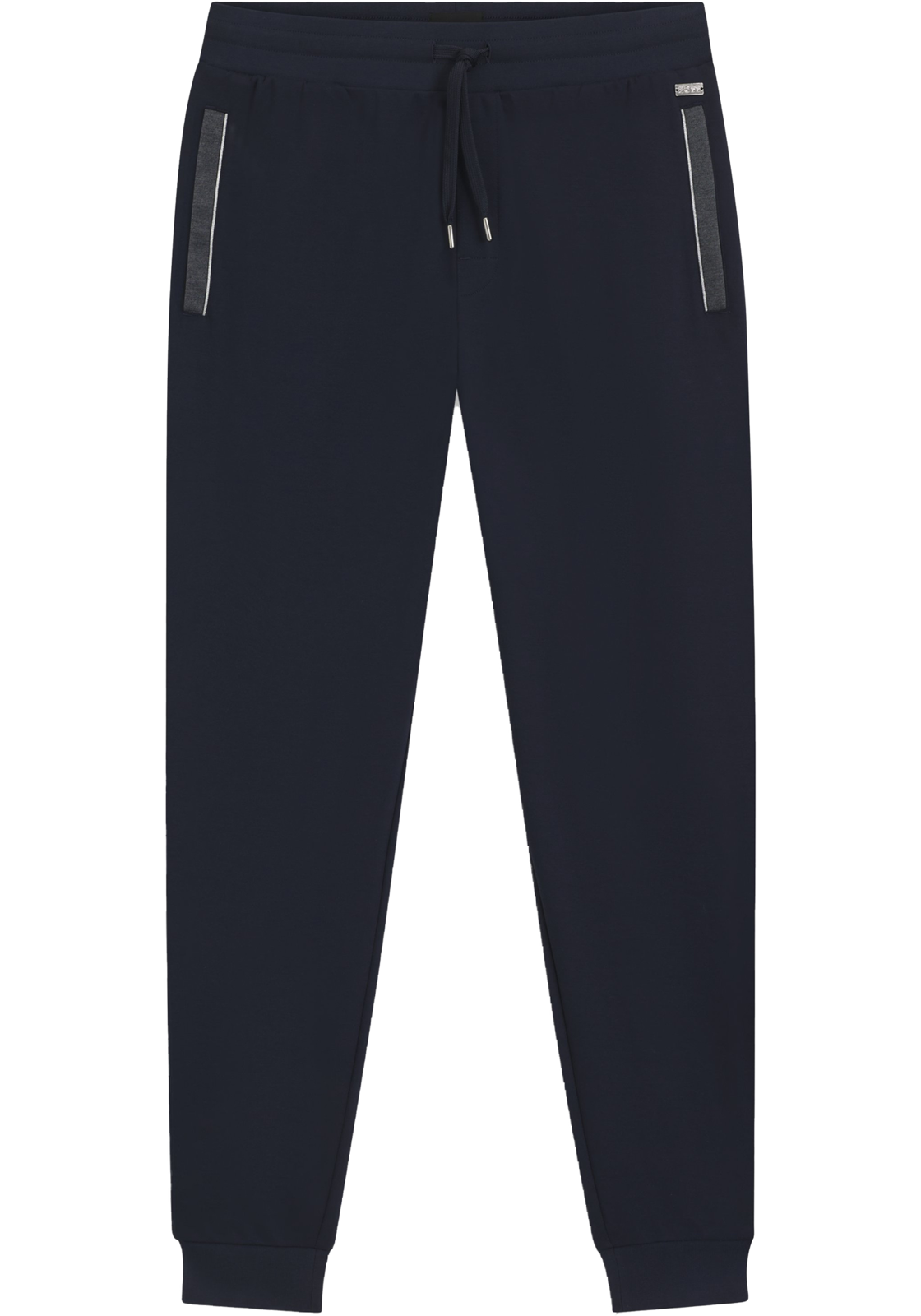 BOSS Tracksuit Pants, heren pyjama- of loungebroek, donkerblauw BOSS Tracksuit Pants, heren pyjama- of loungebroek, donkerblauw