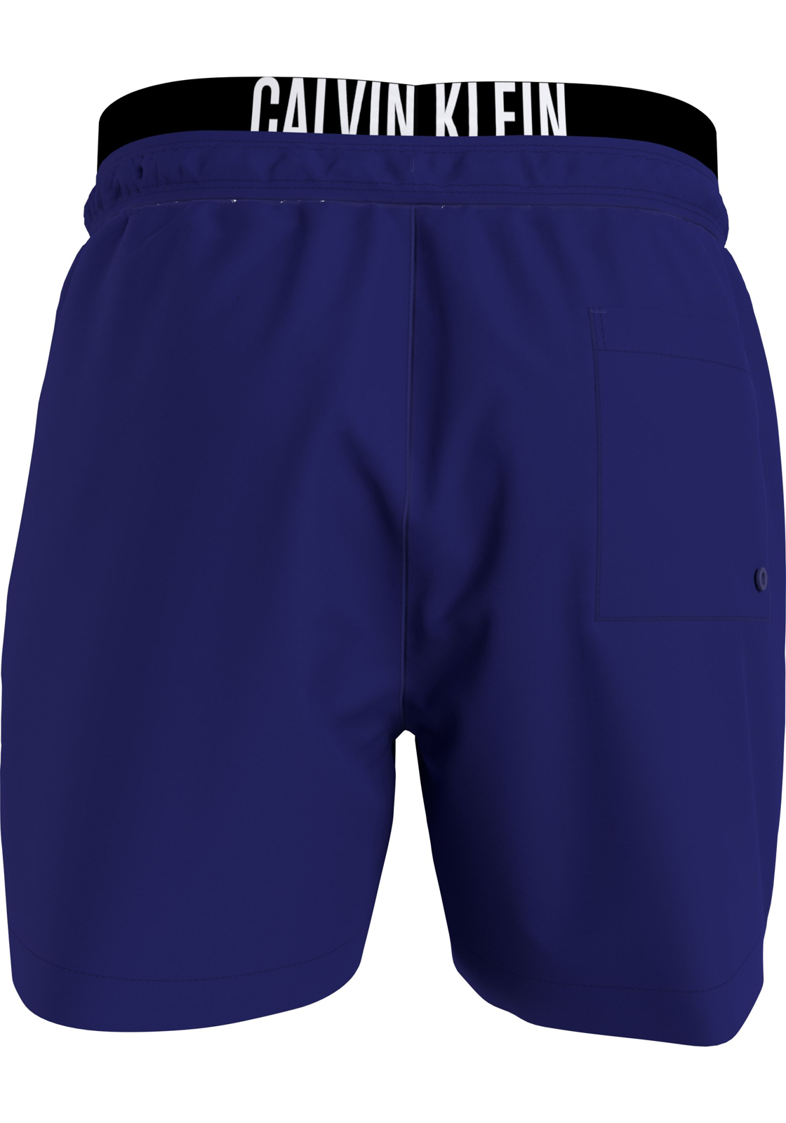 image_3_KM0KM00992C7N_B_C4177wid2000amphei2000ampop_usm1710 Calvin Klein Medium Drawstring double waistband swimshort, heren zwembroek, donker kobaltblauw