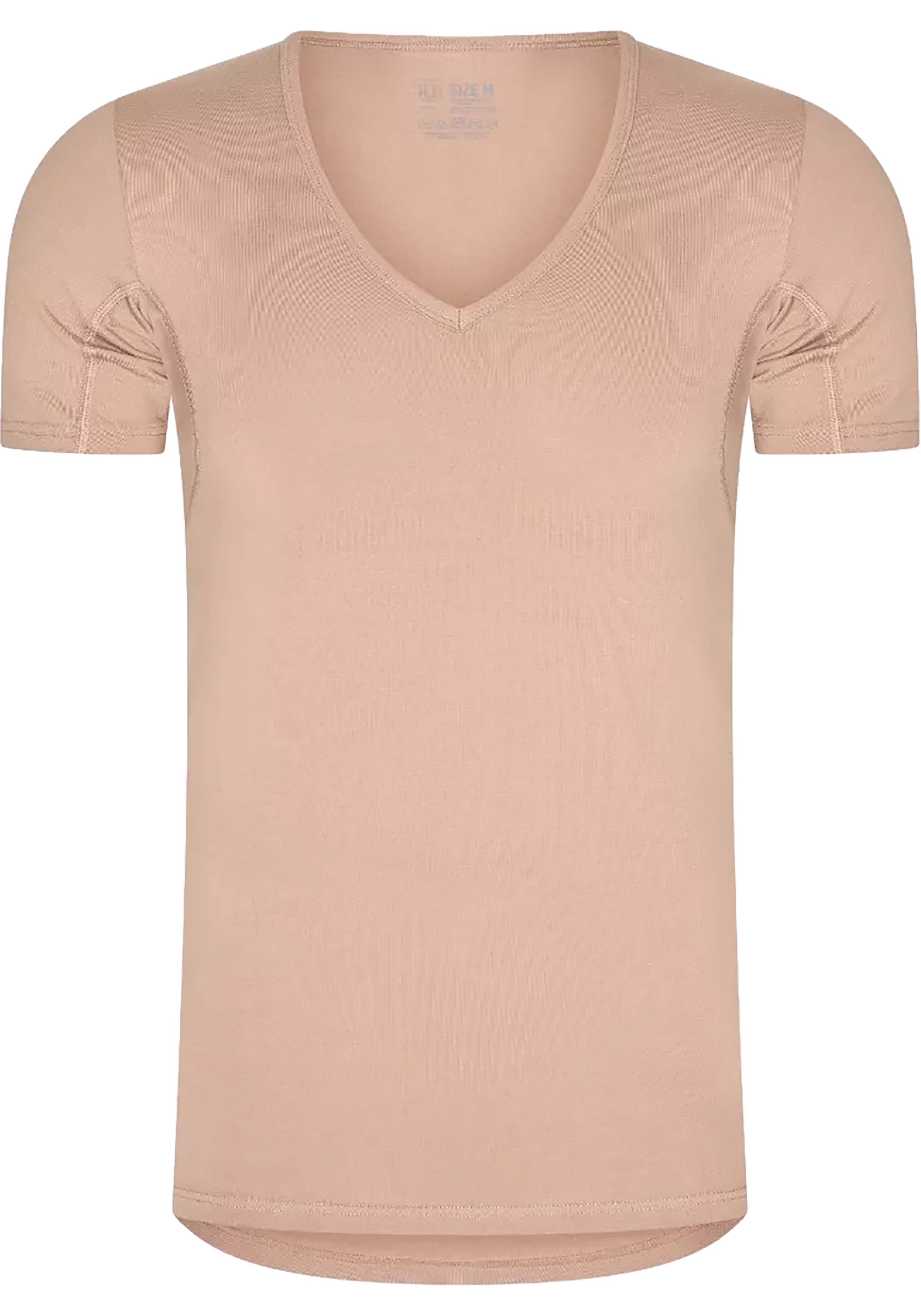 RJ Bodywear RJ Sweatproof Bergen heren T-shirt (1-pack), T-shirt met V-hals, zand