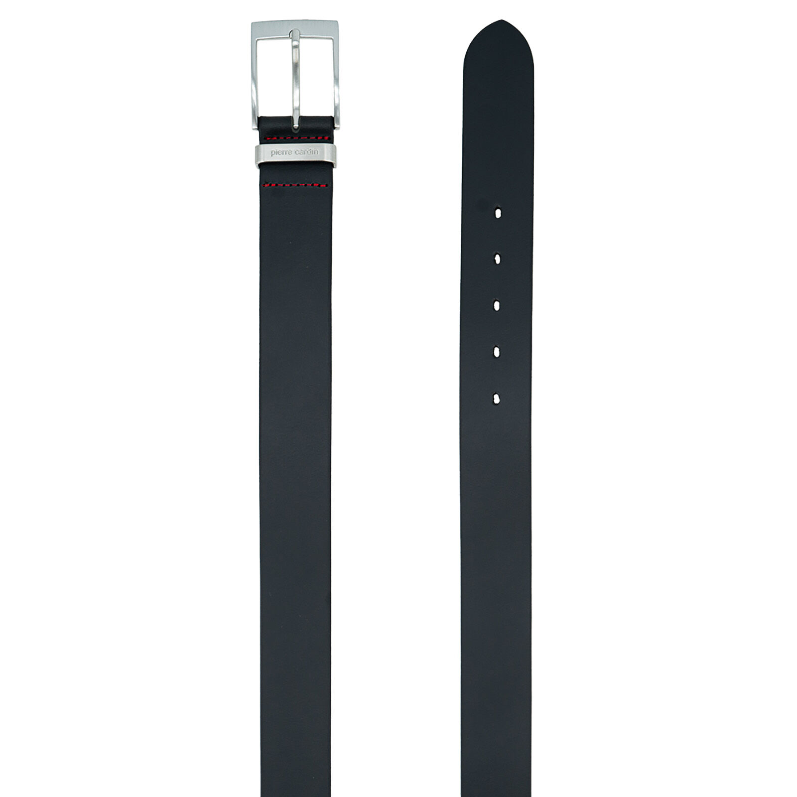 PIERRE CARDIN leren heren riem, zwart