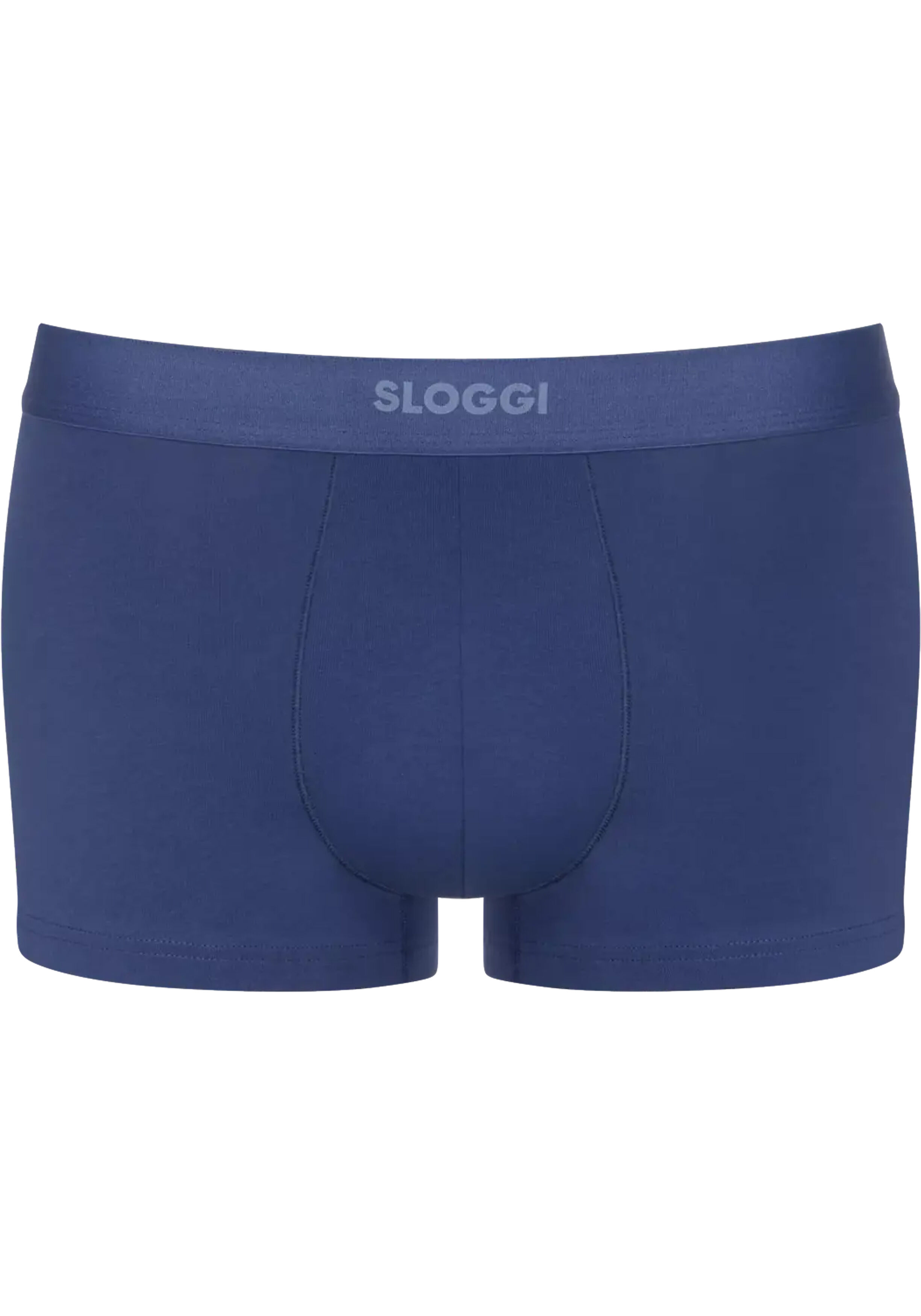Sloggi Men EVER Ease Hipster, heren boxershort korte pijp (2-pack), donker kobaltblauw