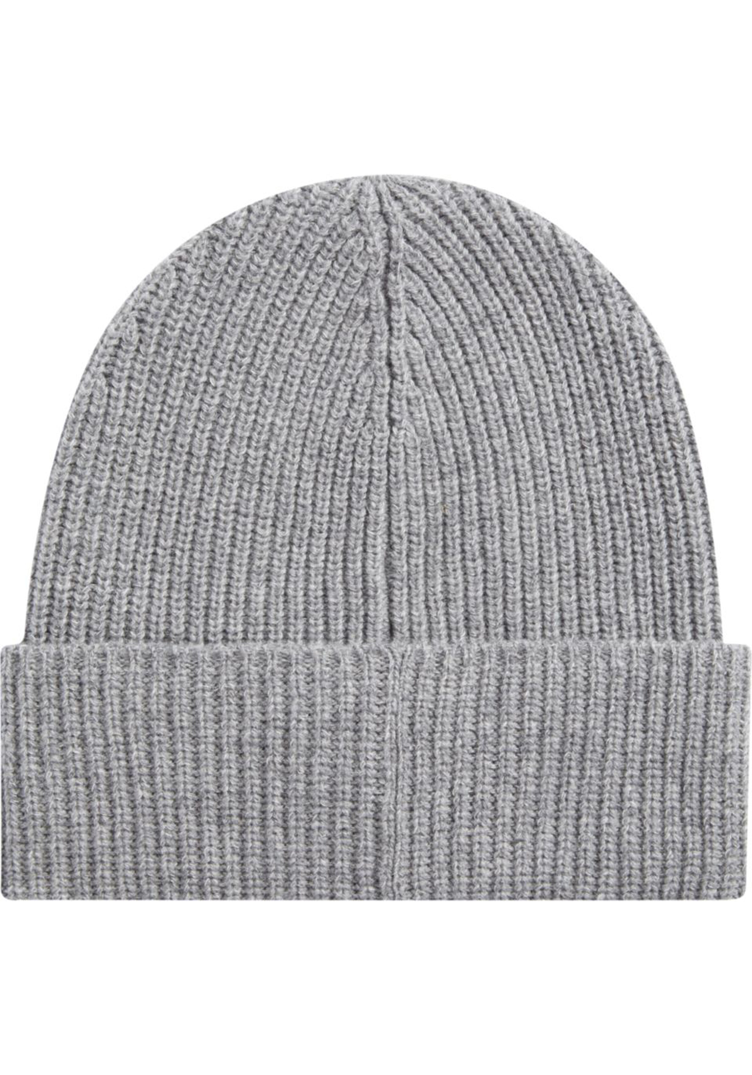 Calvin Klein muts, daddy wool beanie, grijs
