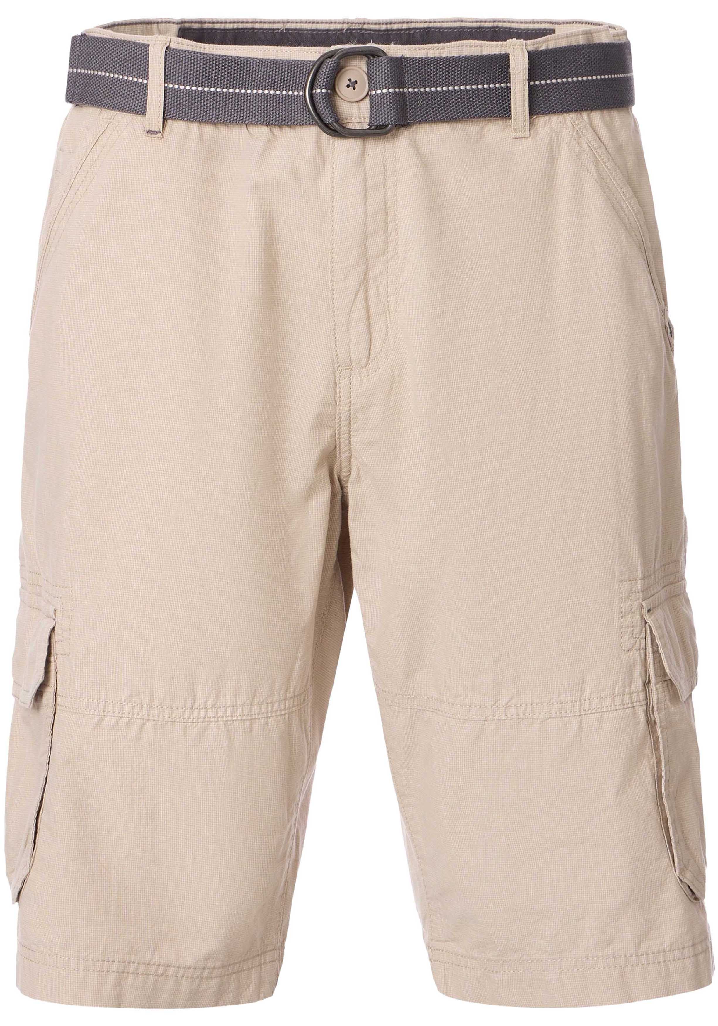 CASA MODA bermuda BEN, heren cargo korte broek, beige