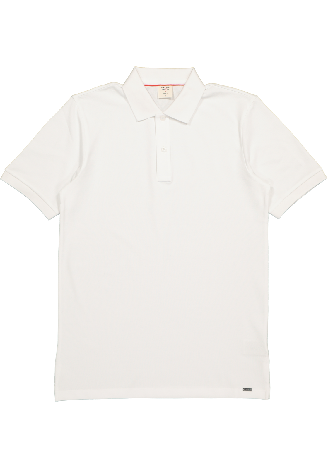2-4025708616632_olymp_polo_HR OLYMP Level 5 body fit poloshirt, stretch, wit