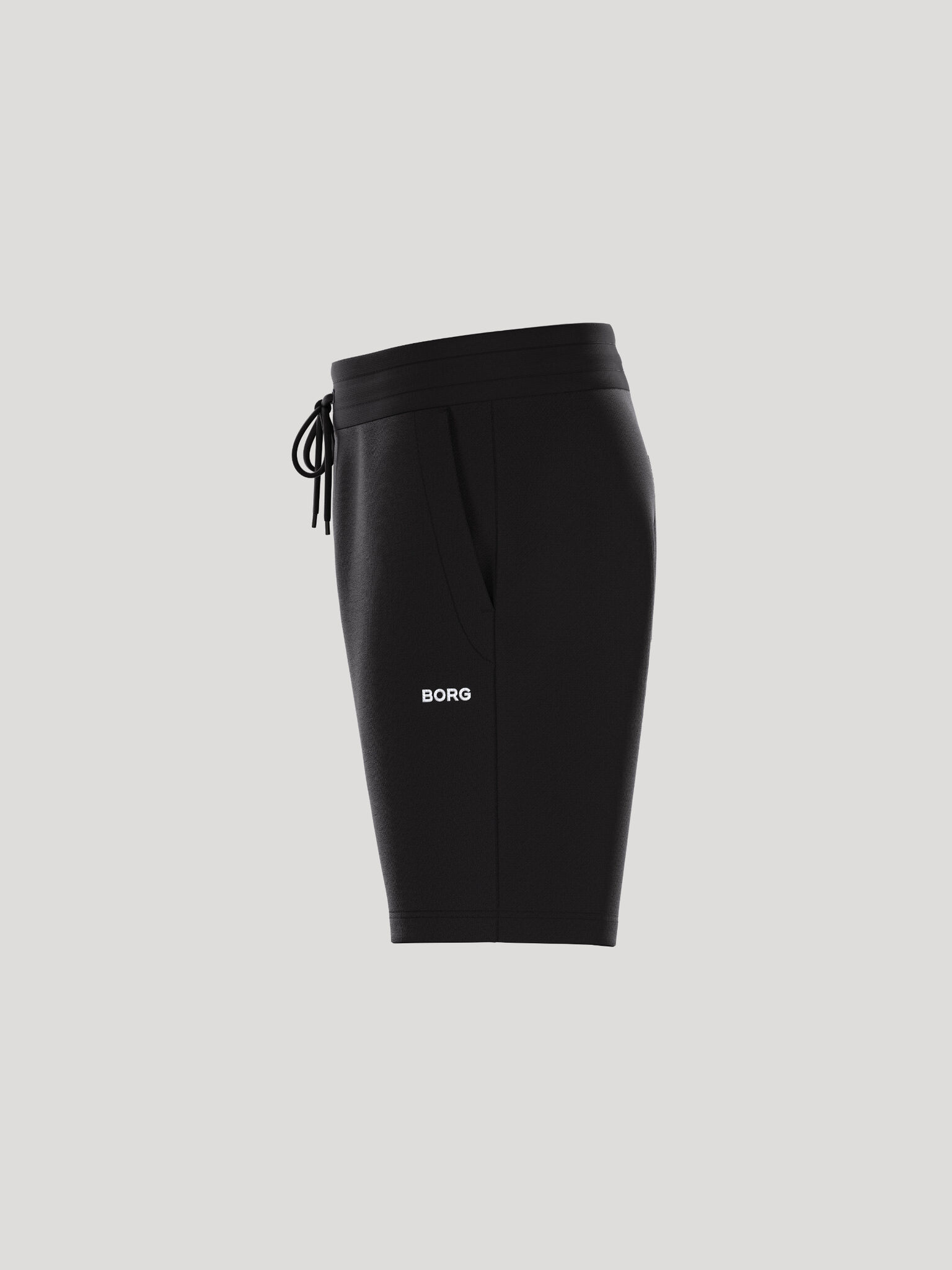 Bjorn Borg Essential 4 Sweatshorts, heren joggingbroek kort, zwart