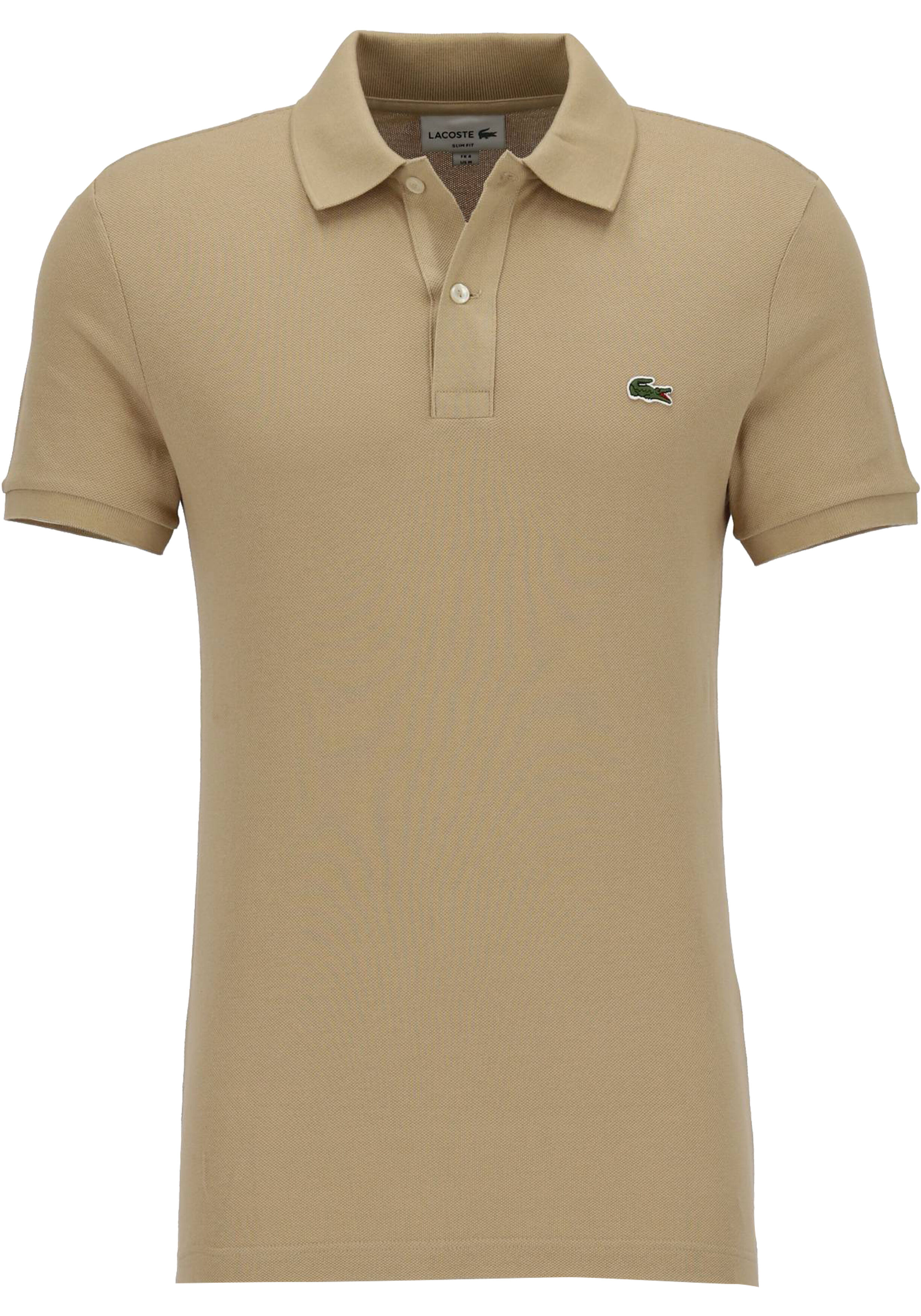 Lacoste Slim Fit polo, beige
