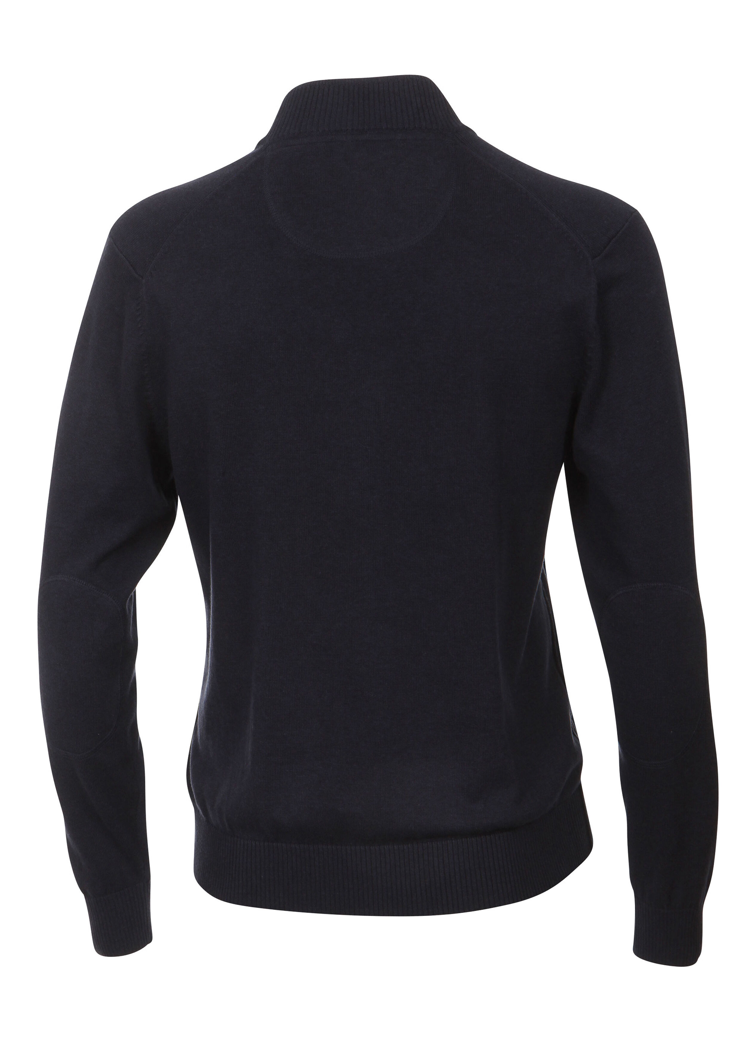 Redmond heren vest katoen, met rits, marine blauw