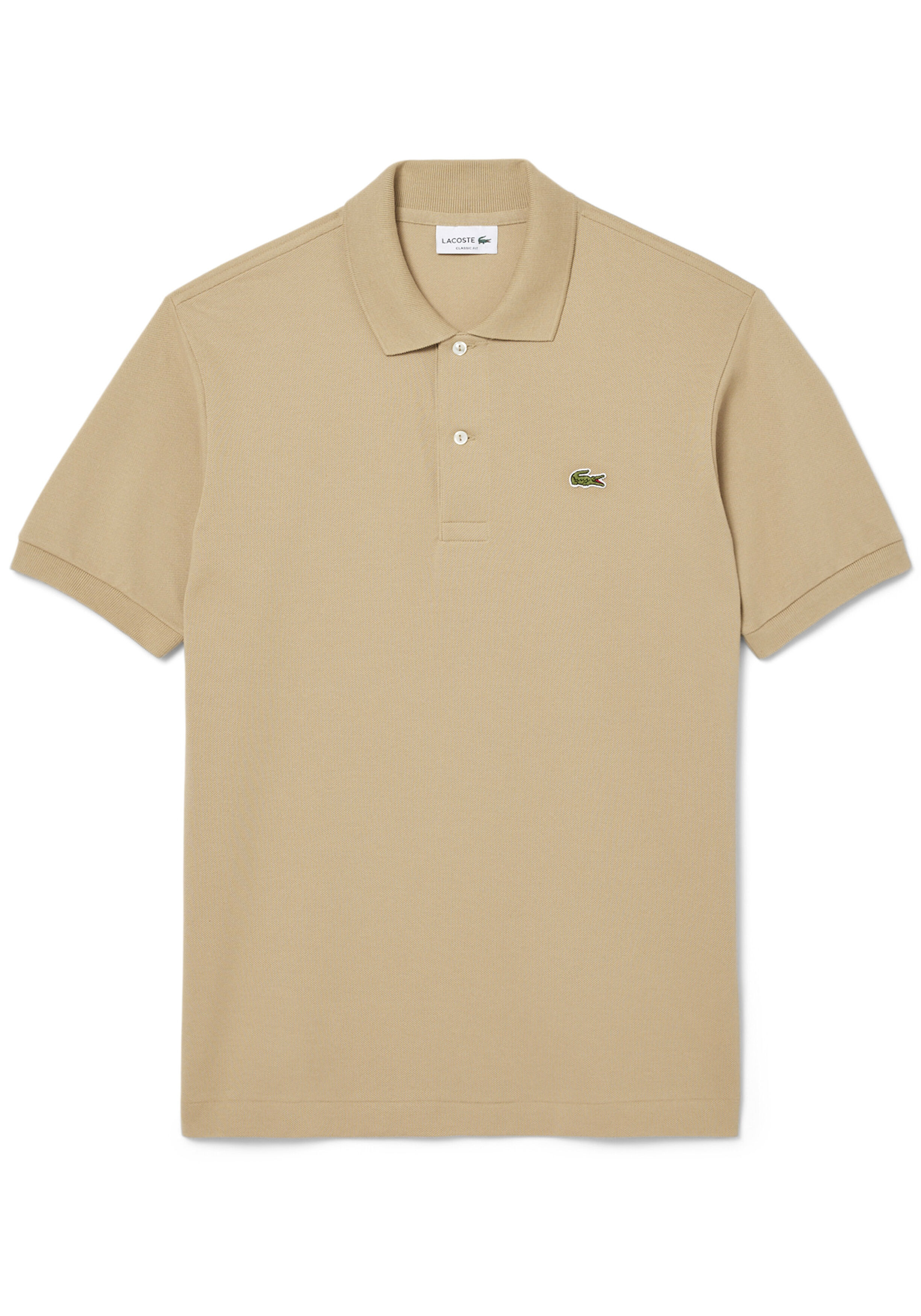 Lacoste Classic Fit polo, beige