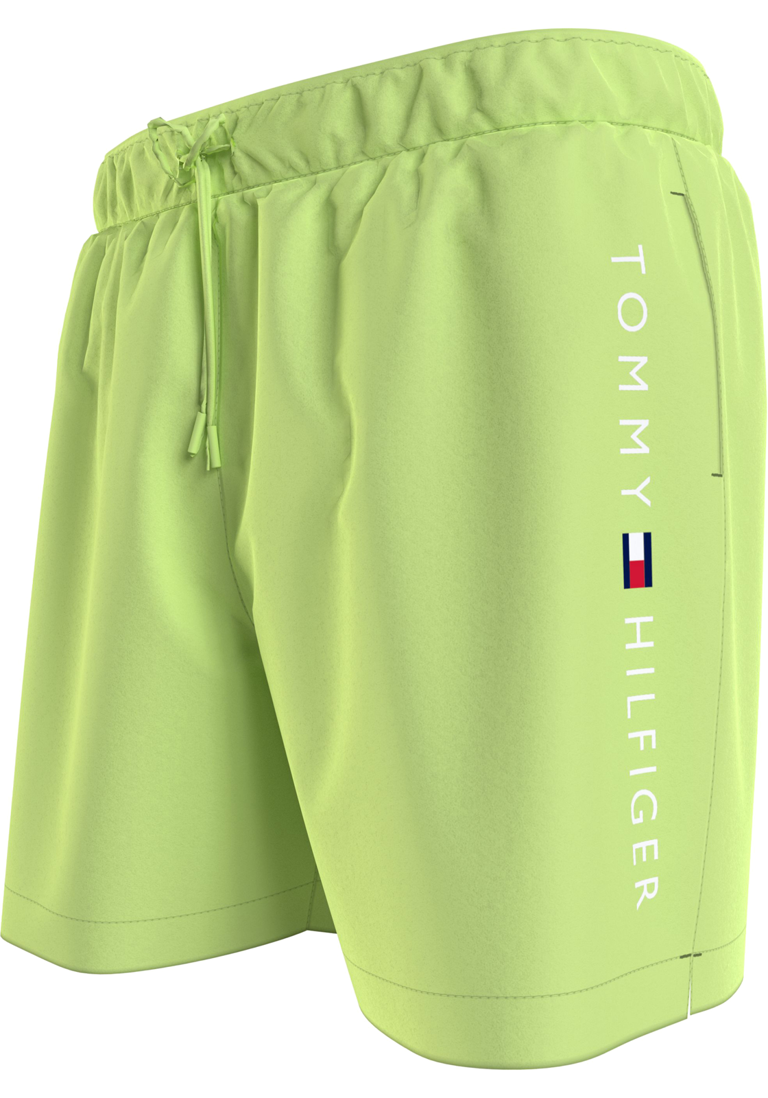 image-1php_kopie-38 Tommy Hilfiger Medium Drawstring swimshort, heren zwembroek, groen