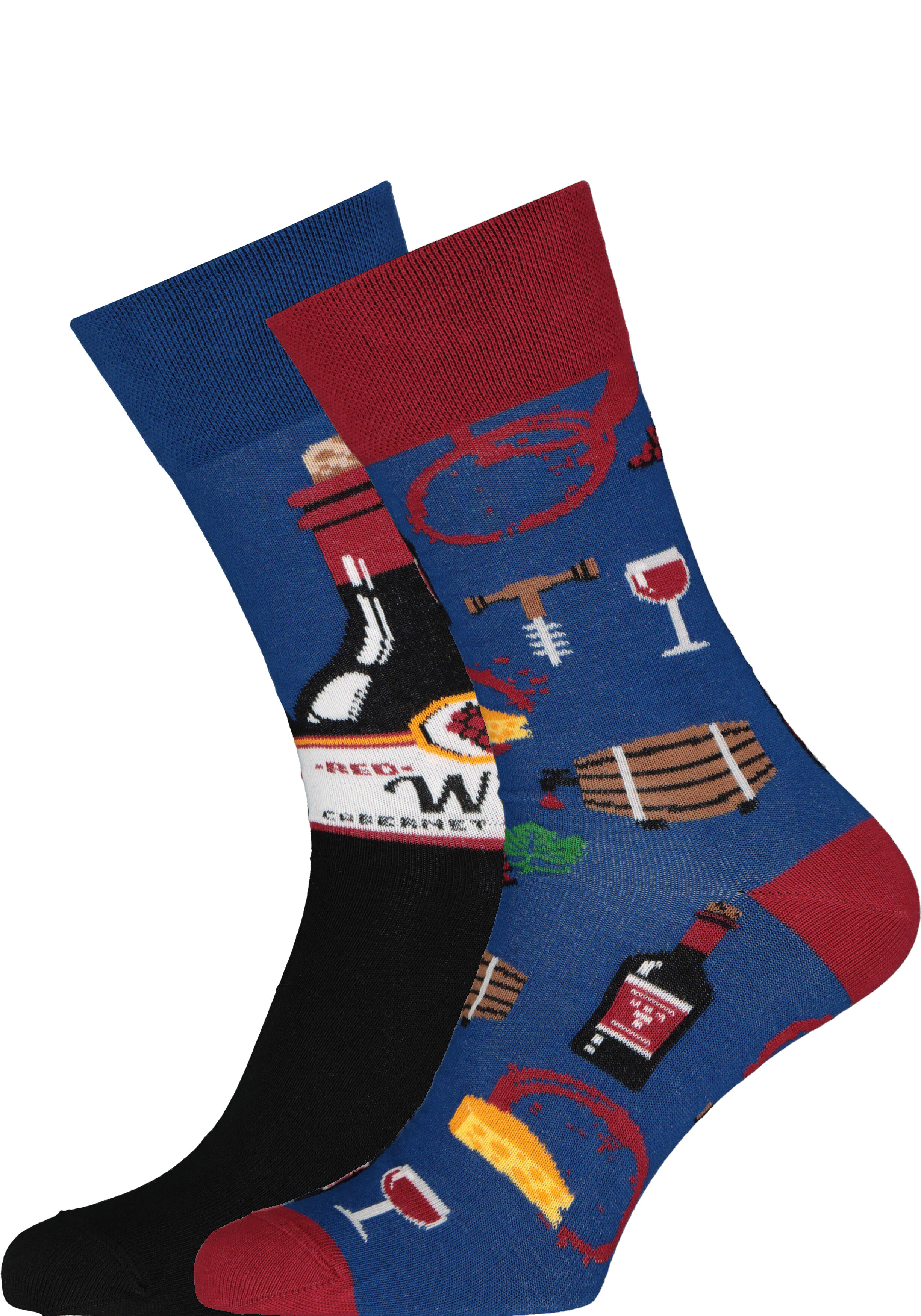 Many Mornings unisex sokken Cabernet Sockvignon