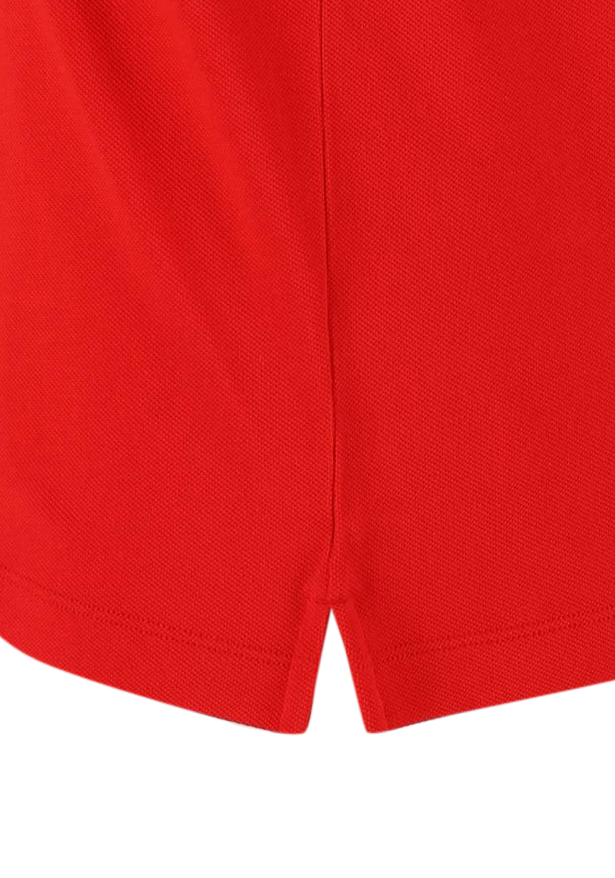 BOSS Pallas regular fit polo, pique, middenrood