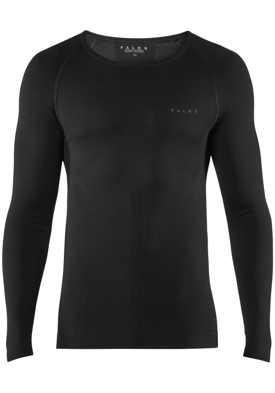 FALKE Warm heren thermoshirt, lange mouw, zwart FALKE Warm heren thermoshirt, lange mouw, zwart