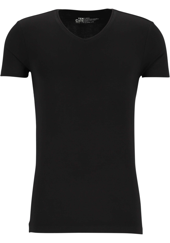 TEN CATE Basics men bamboo viscose T-shirt (1-pack), heren T-shirt V-hals, zwart TEN CATE Basics men bamboo viscose T-shirt (1-pack), heren T-shirt V-hals, zwart