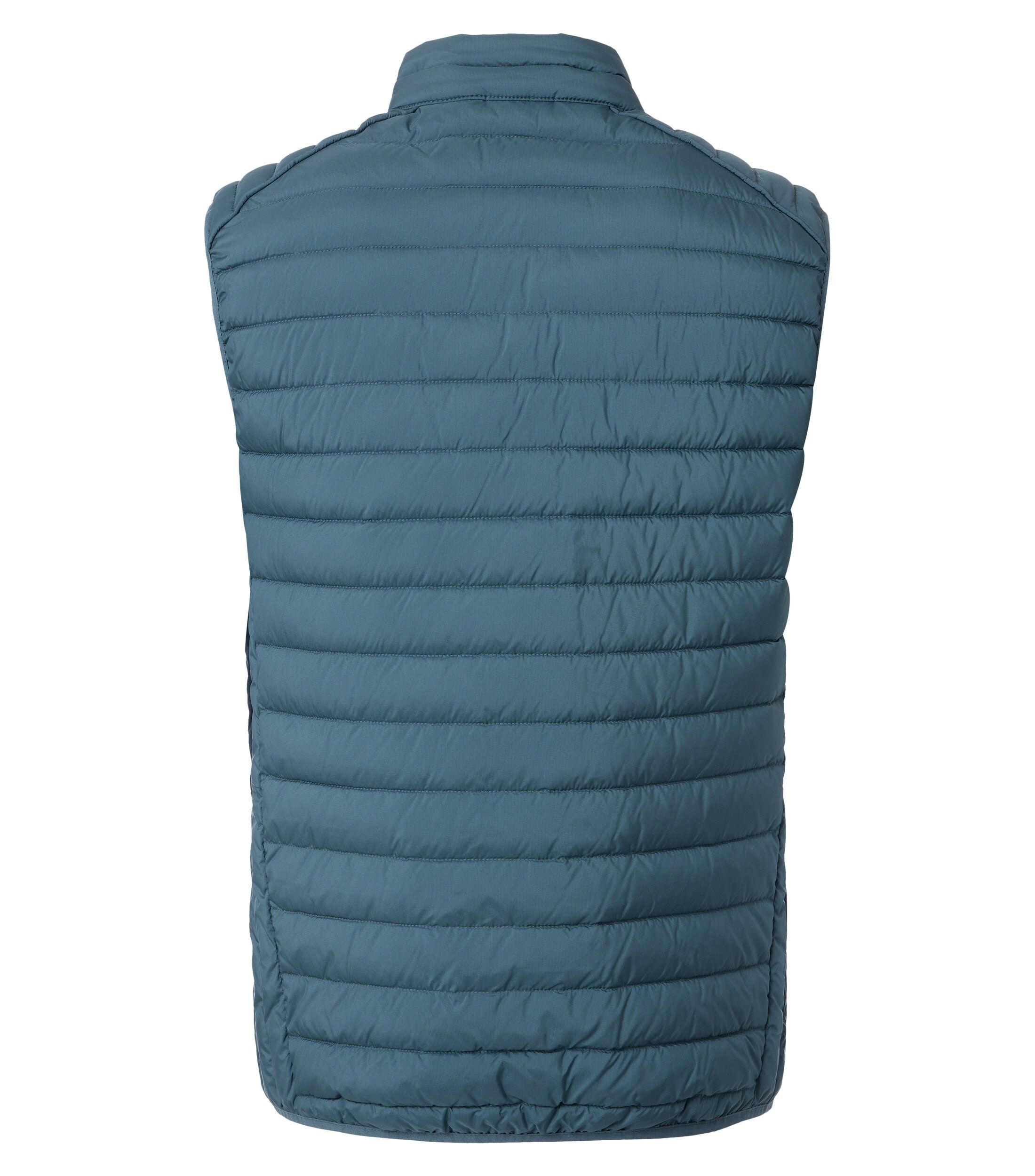 CASA MODA comfort fit bodywarmer, blauw, wit