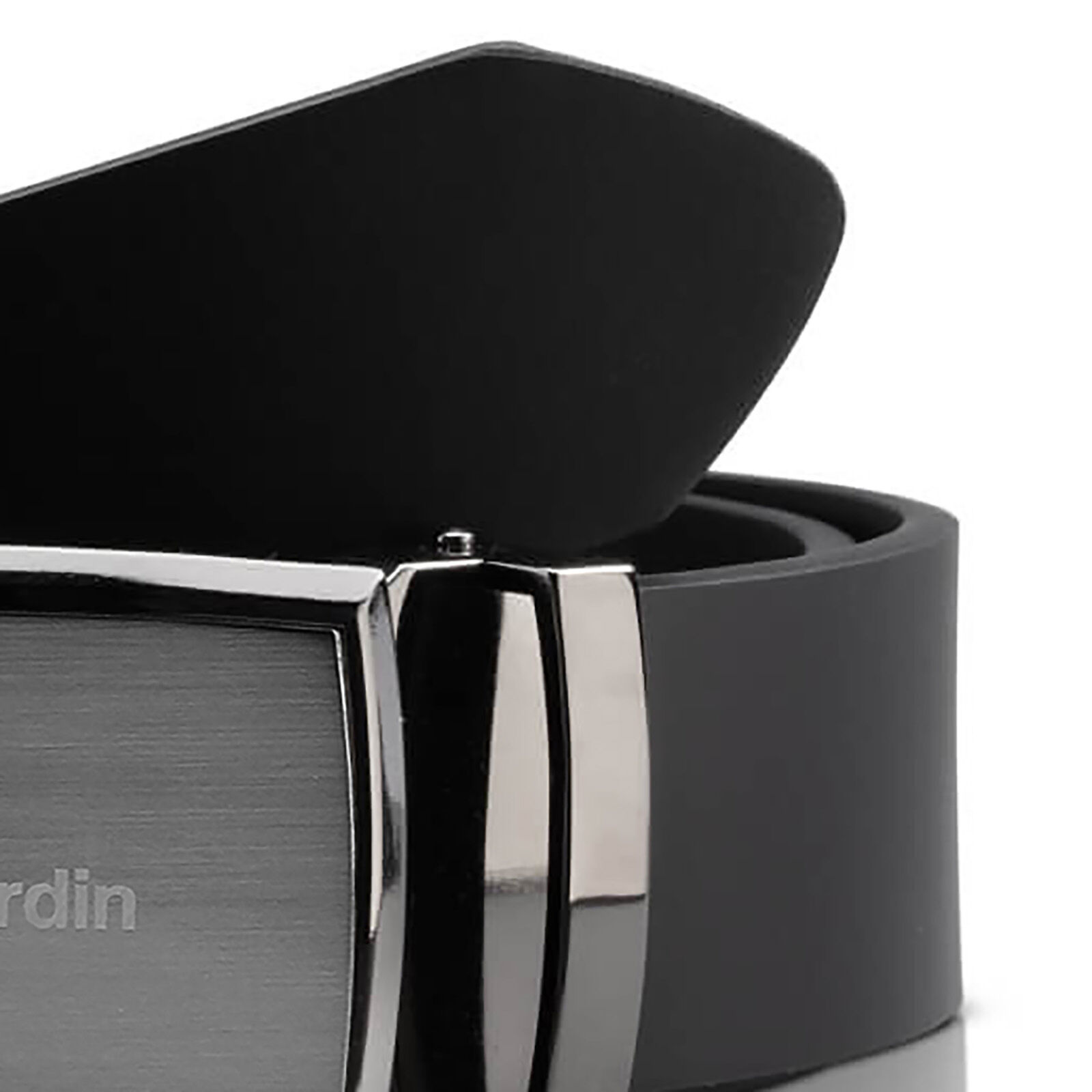 PIERRE CARDIN leren heren riem, zwart