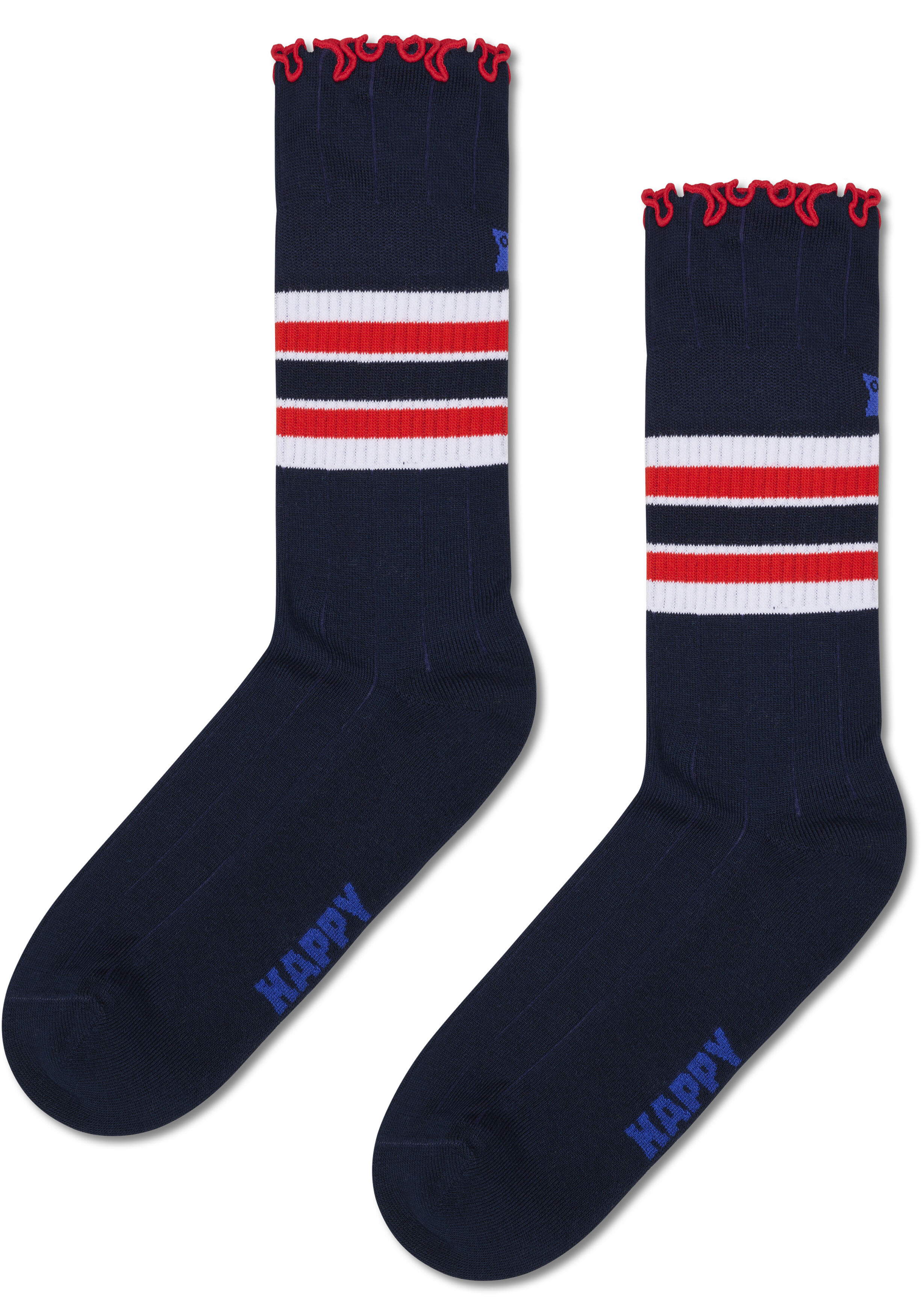 Happy Socks Fairy Sock, unisex sokken, navy