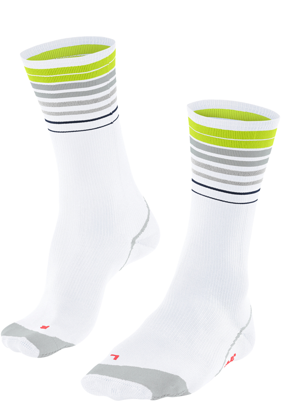 FALKE BC Impulse Reflect unisex biking sokken , wit (white) FALKE BC Impulse Reflect unisex biking sokken , wit (white)