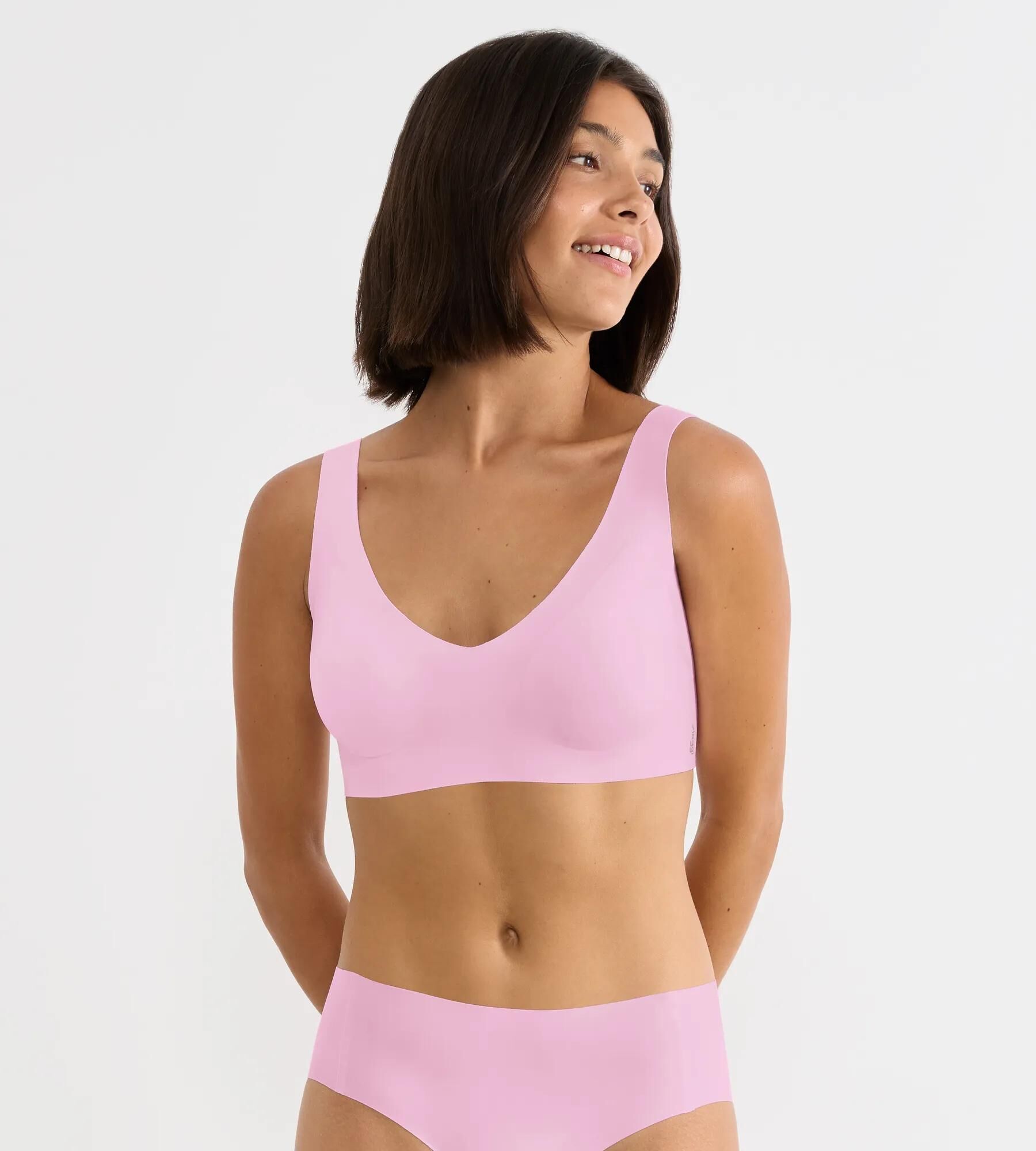 Sloggi Women ZERO Feel 2.0 Bralette, bralette, suikerspin roze