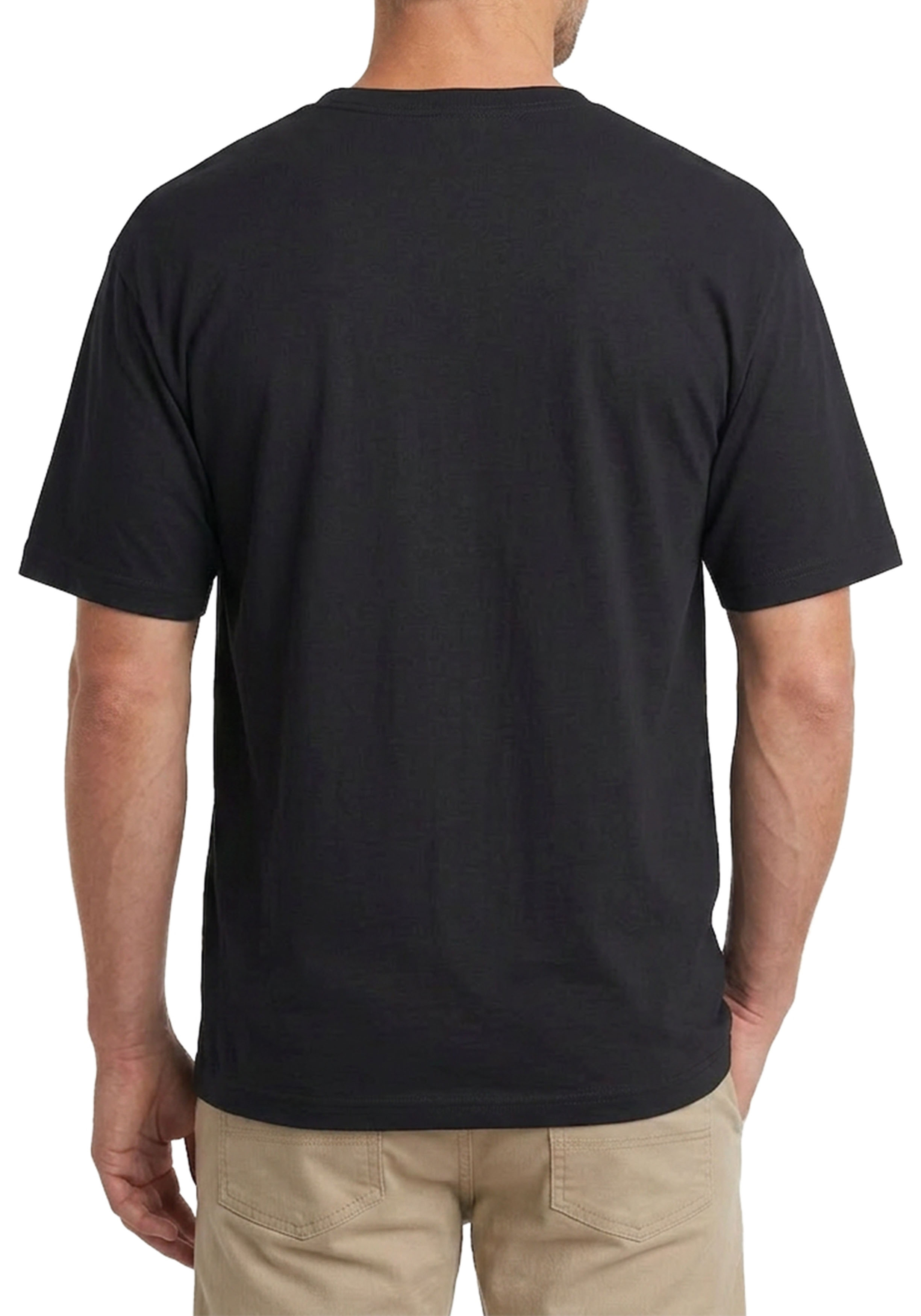 ALAN RED T-shirts Venice (1-pack), O-hals, zwart