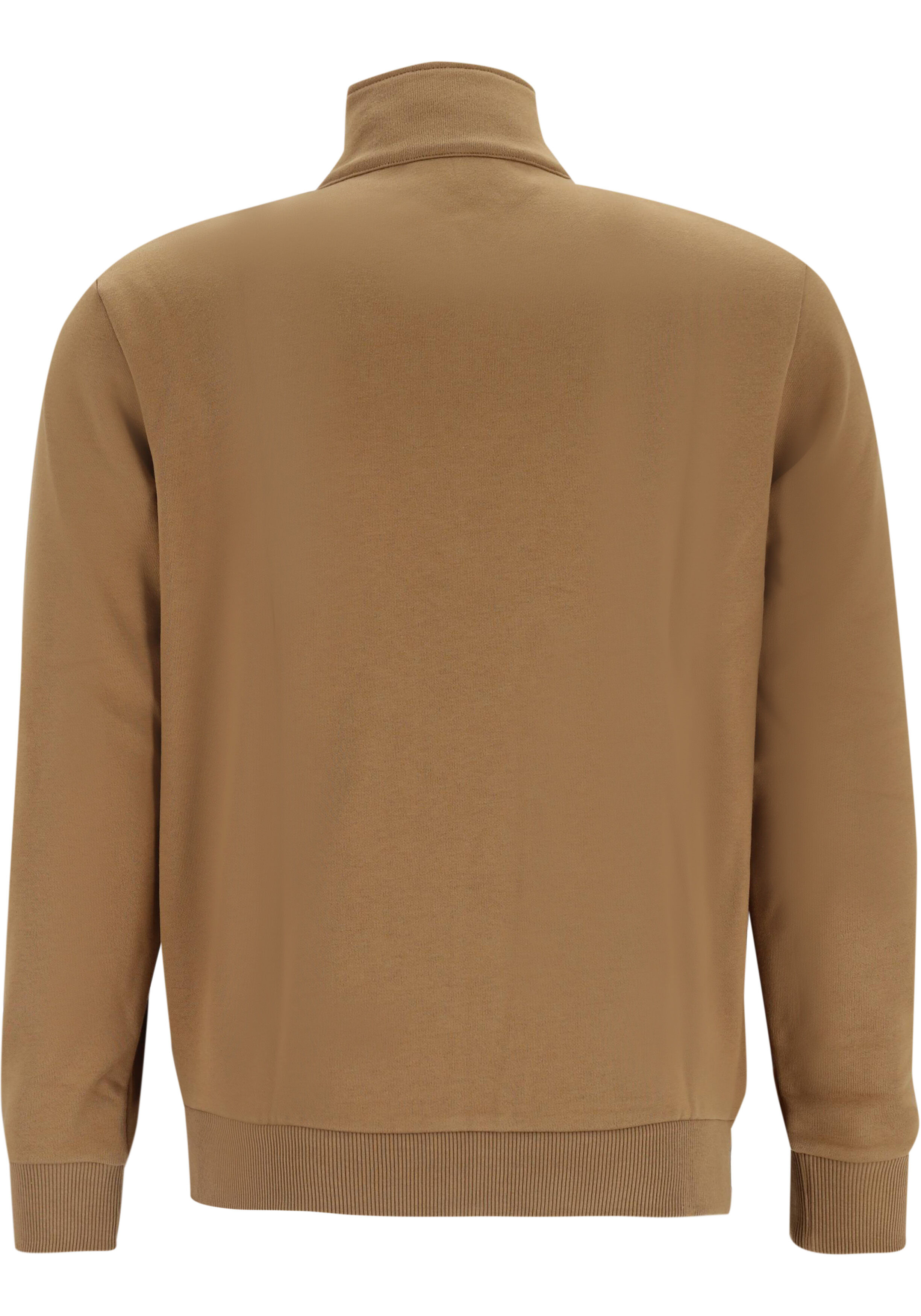 Lacoste heren sweatvest, cookie lichtbruin