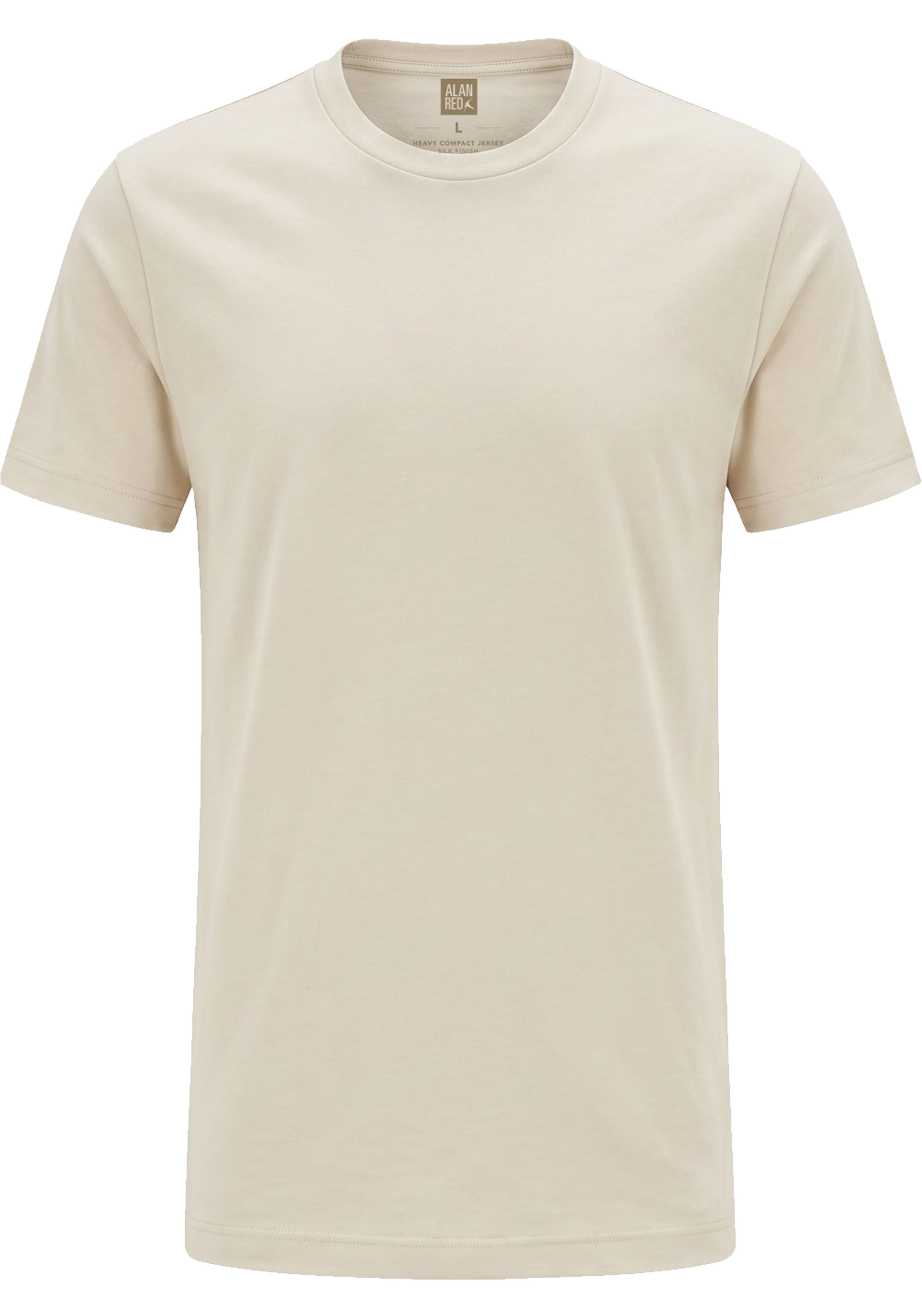 ALAN RED T-shirts Venice (1-pack), O-hals, ecru