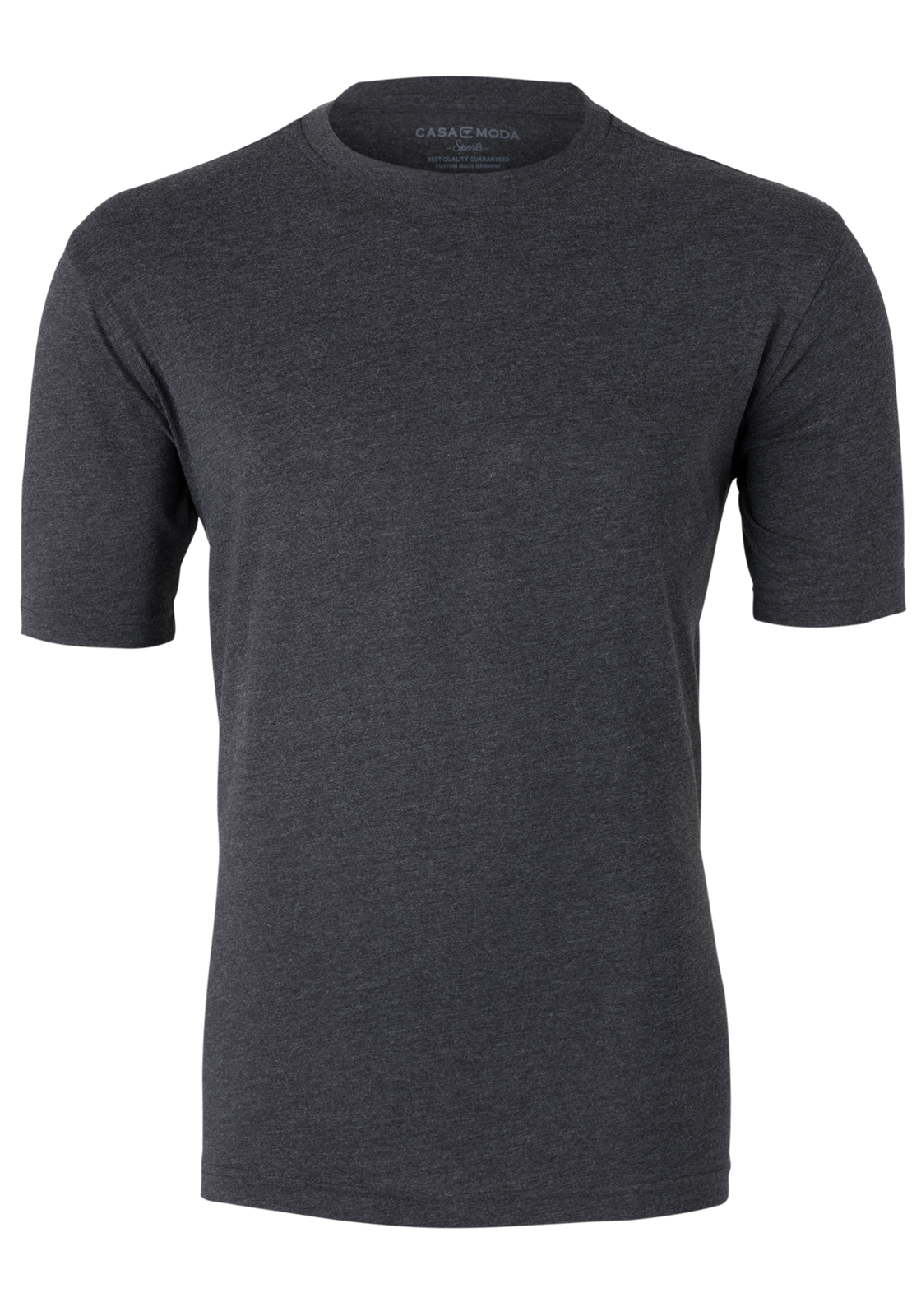 casa_moda_shirt00420074 CASA MODA T-shirt, O-neck, antraciet melange