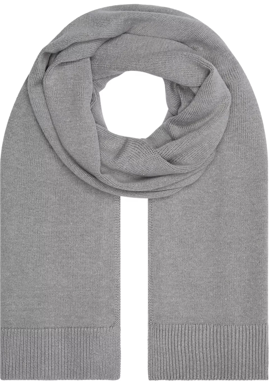 1-8720639558124-K50K5124570I0-calvin_klein-accessoires_HR Calvin Klein sjaal, monologo patch scarf, grijs