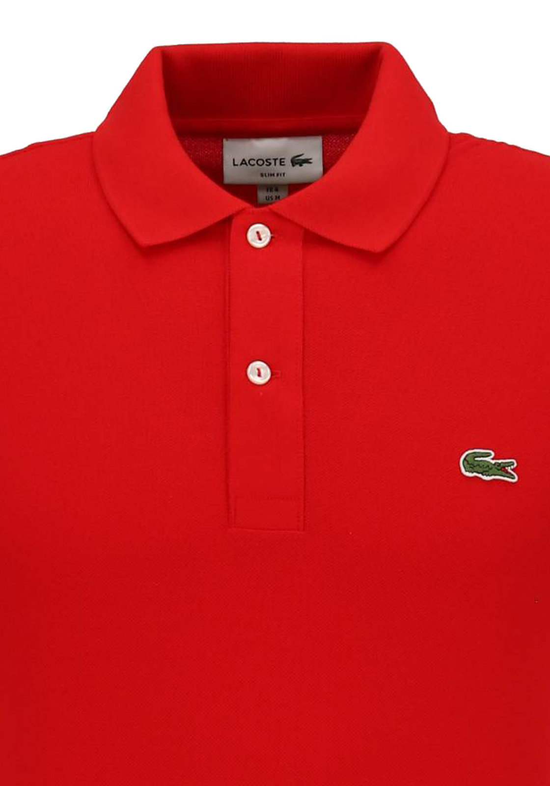 Lacoste Slim Fit polo, rood Lacoste Slim Fit polo, rood