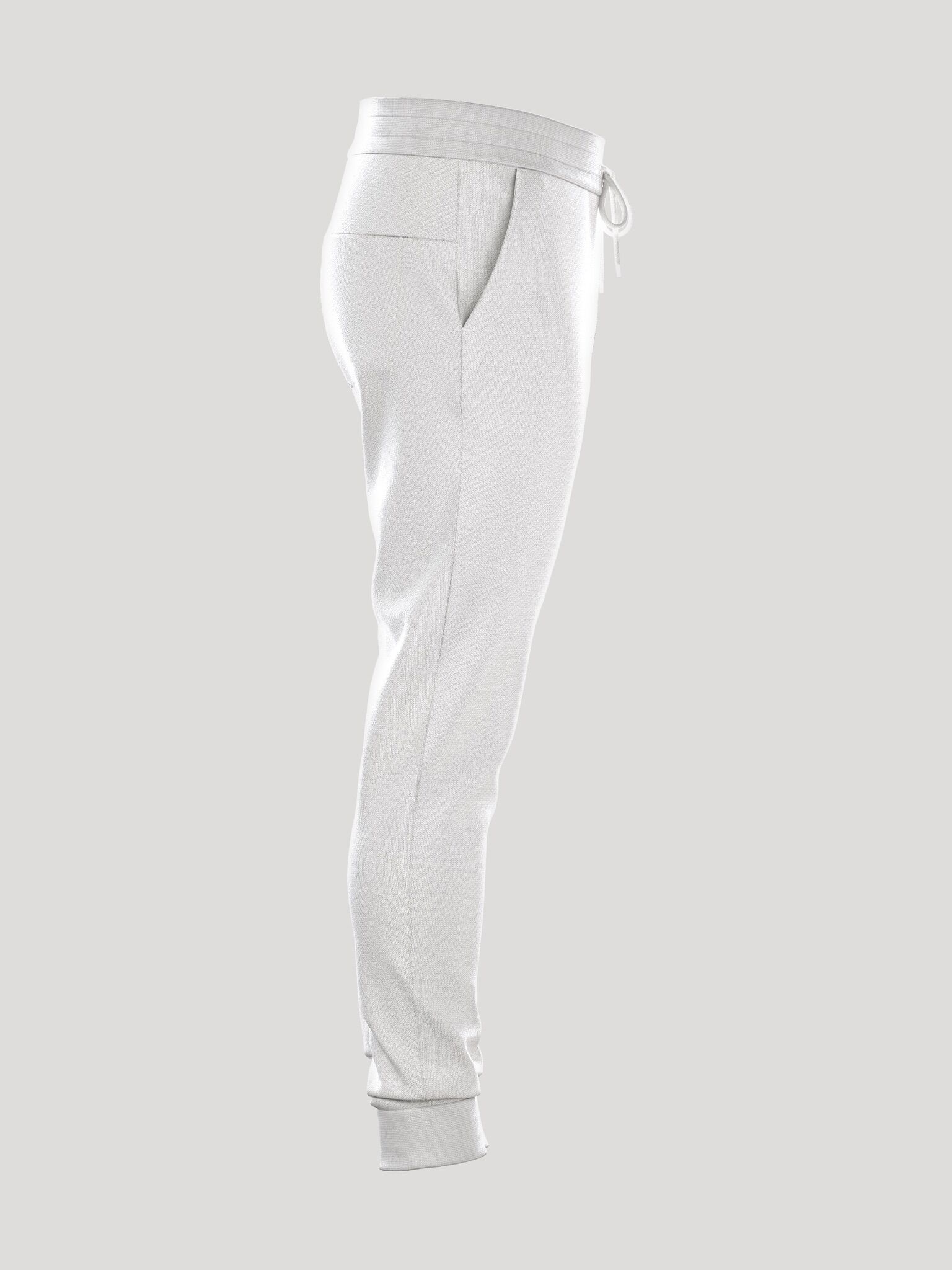 Bjorn Borg Essential 1 Pants, heren joggingbroek, wit