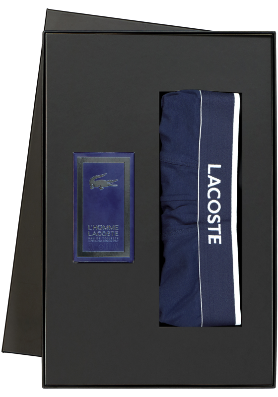 Heren cadeaubox: Le homme Lacoste parfum met Lacoste boxer in cadeaubox Heren cadeaubox: Le homme Lacoste parfum met Lacoste boxer in cadeaubox